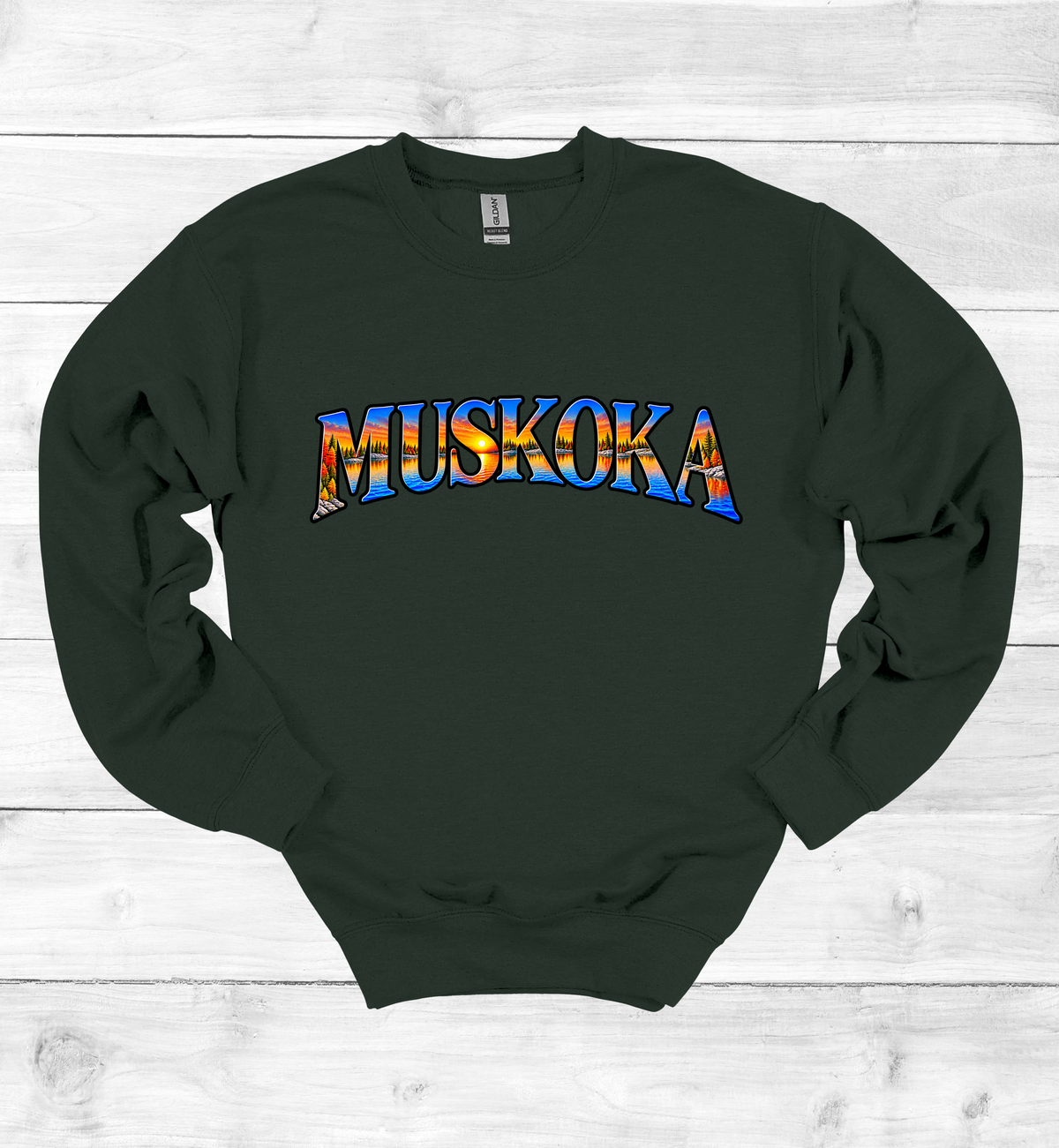 Colorful Muskoka  Fall Look, Sweatshirt