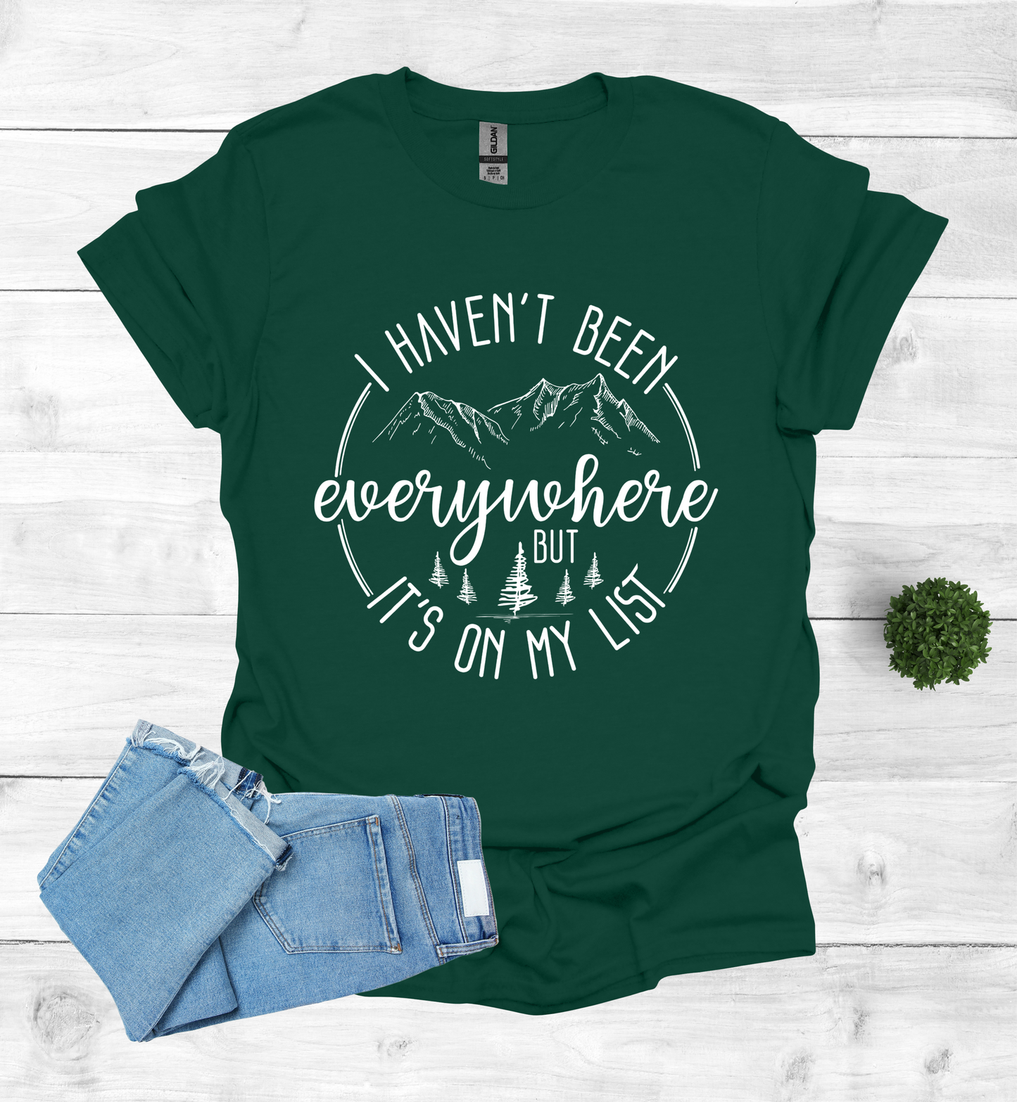 Haven't been Everywhere But It's on my list Shirt