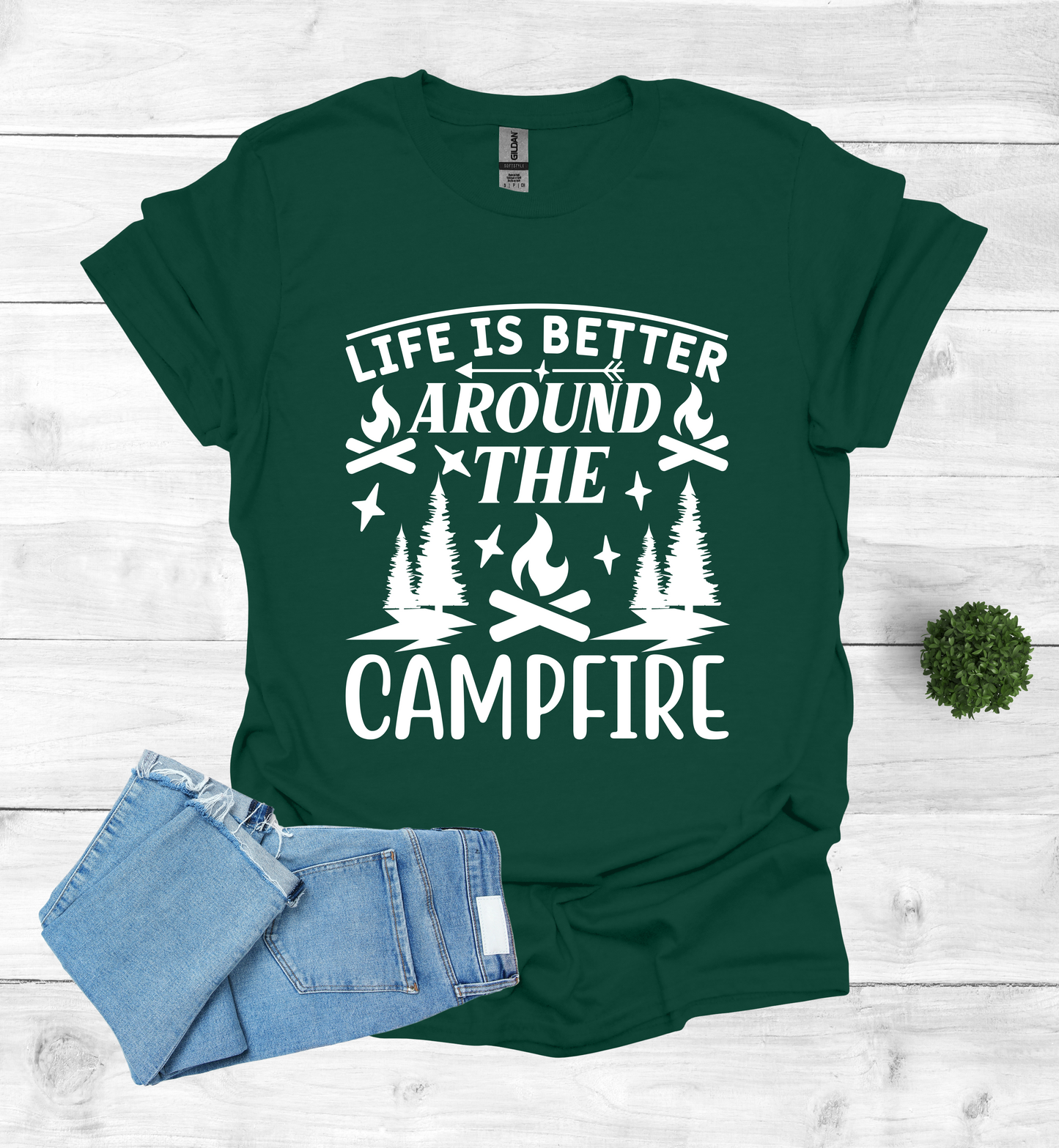 Life is better around the campfire