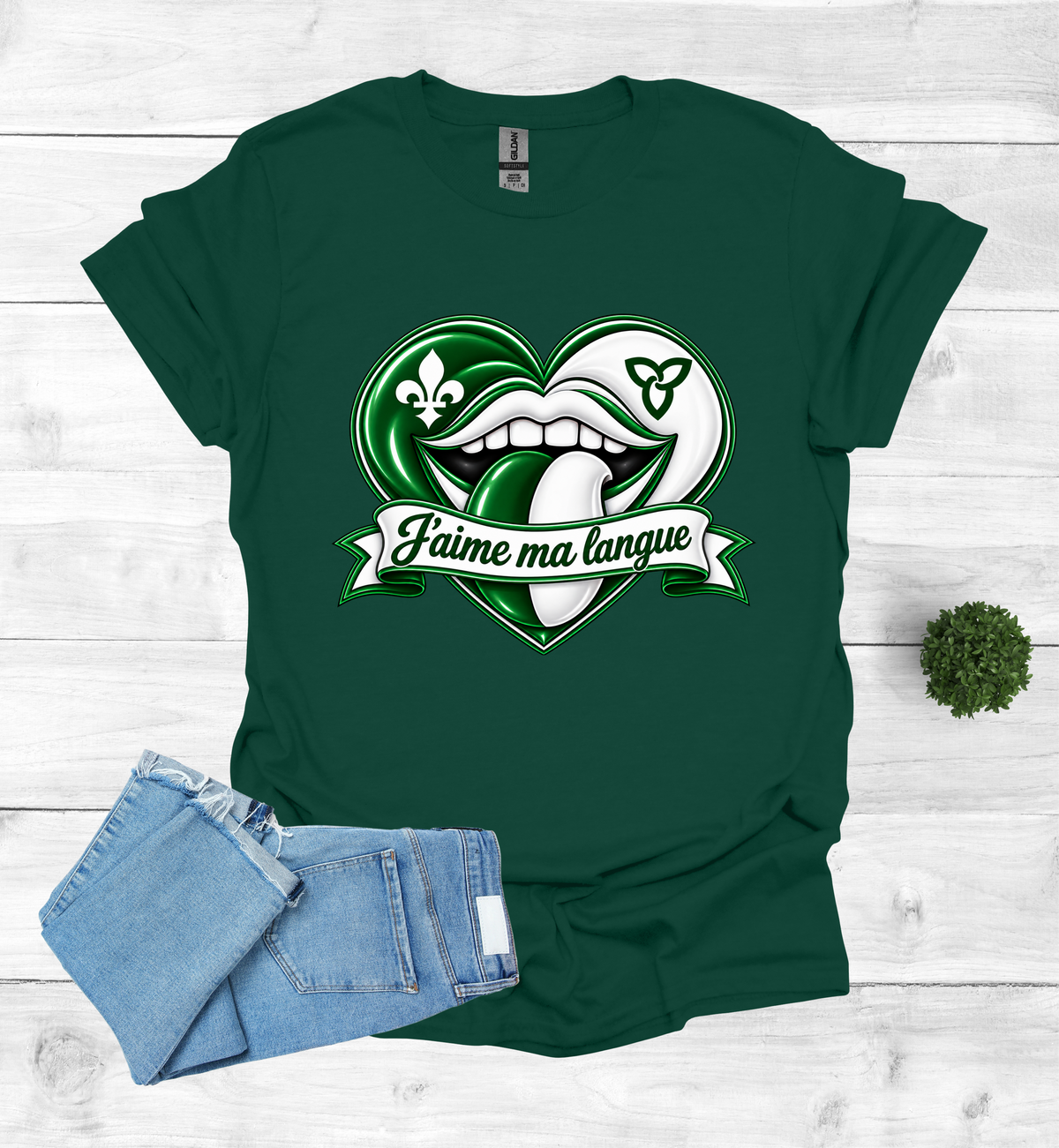 Journée Franco J'aime ma langue T-Shirt