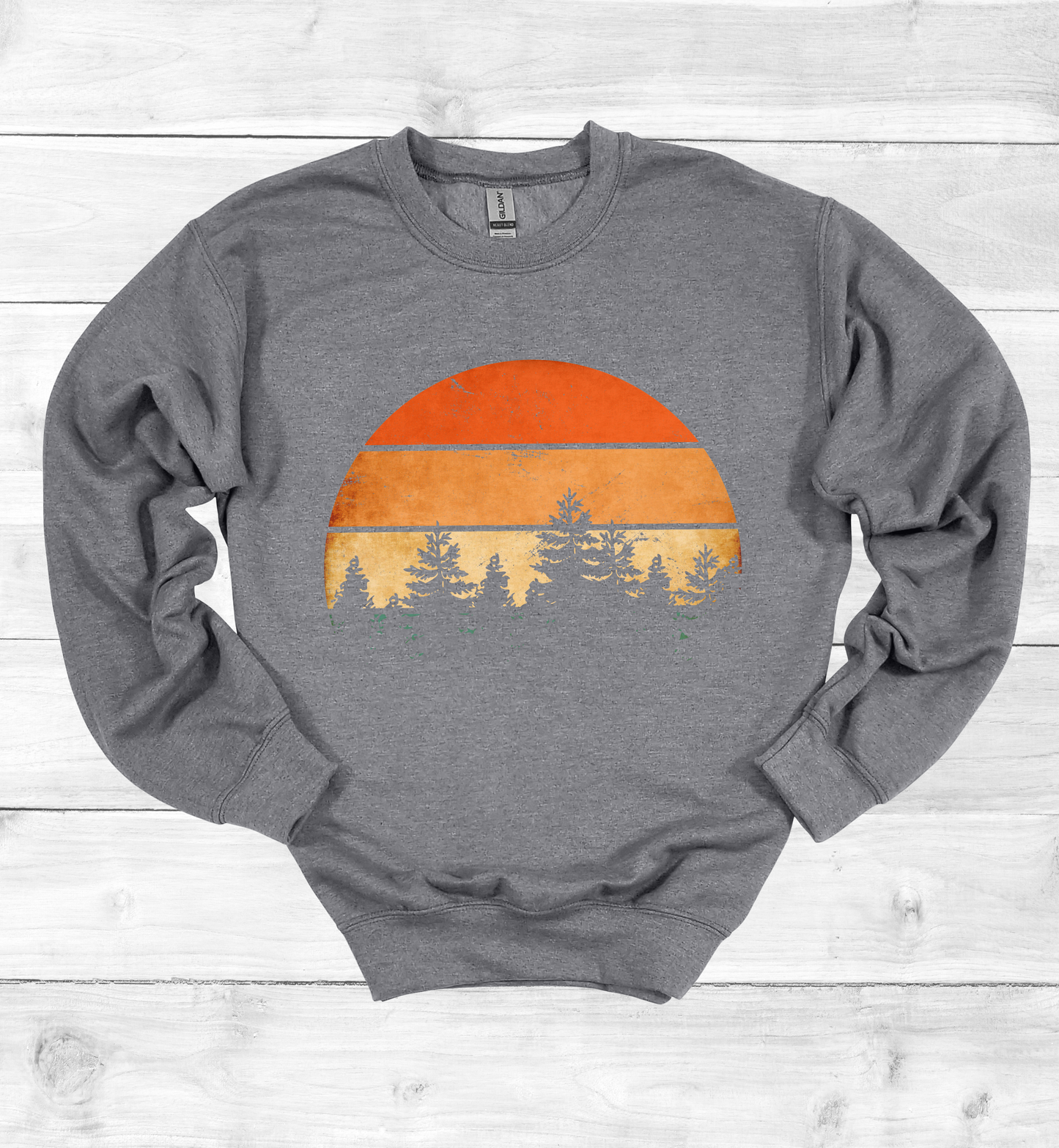 Vintage retro sunset sweatshirt