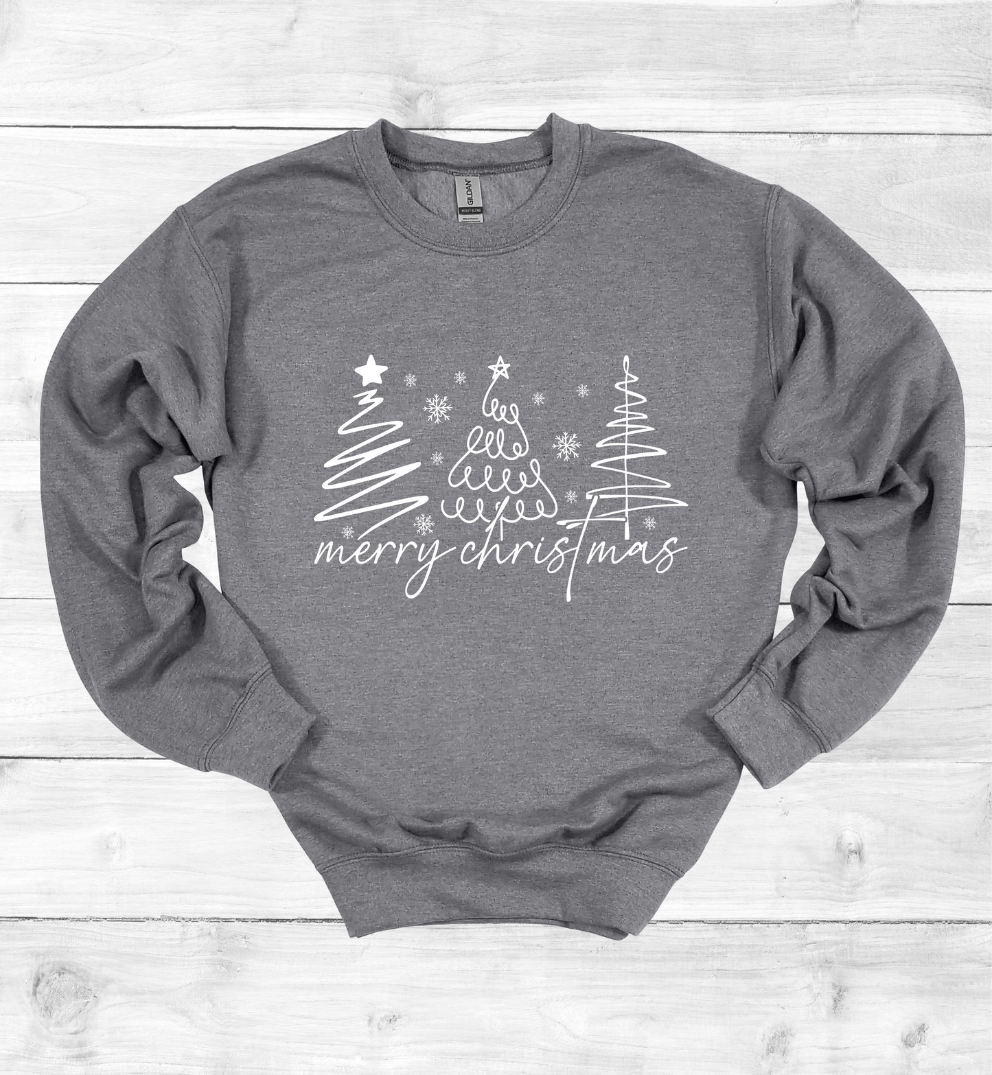 Christmas Trees Merry Christmas Sweatshirt