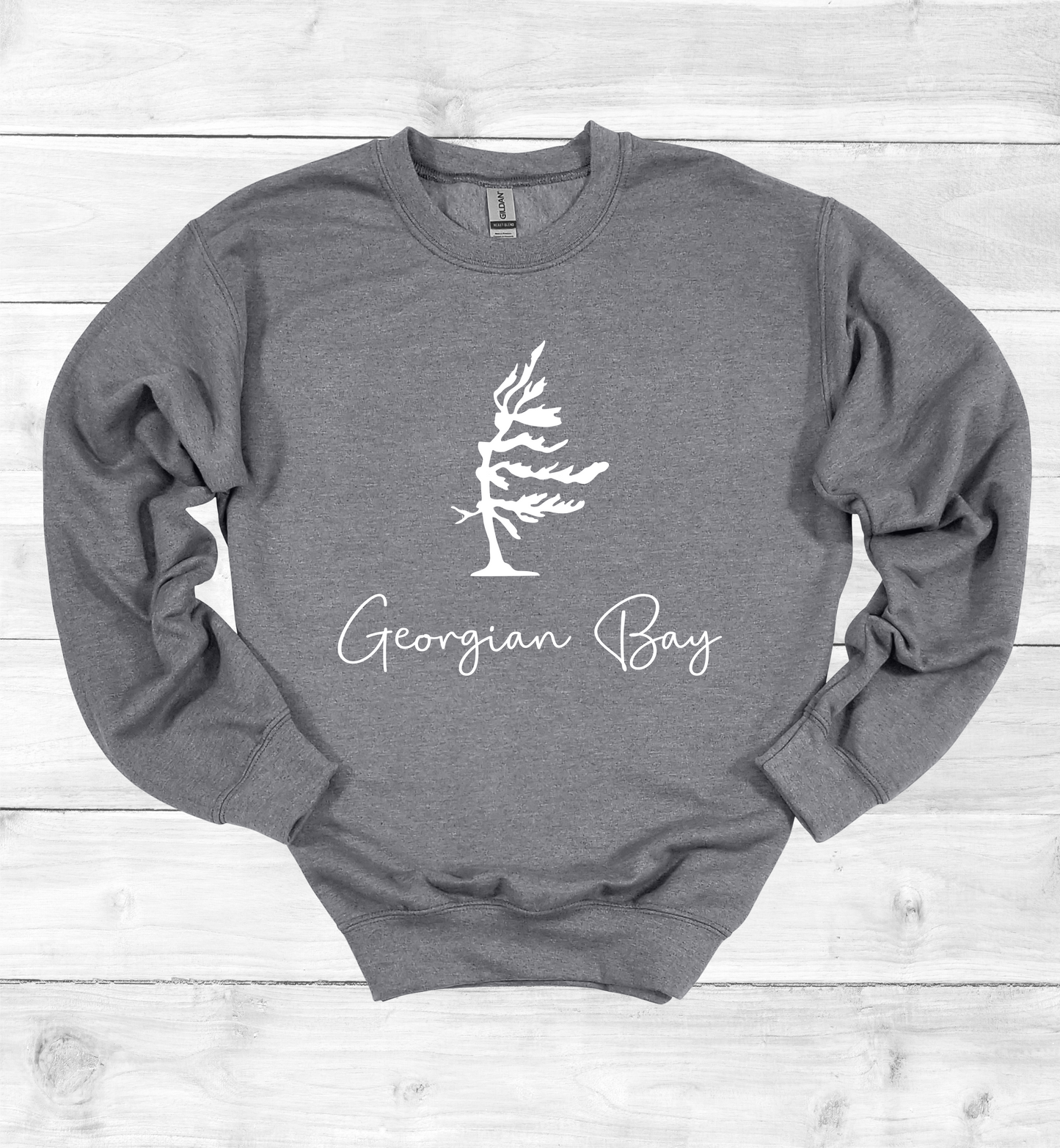 Georgian Bay Wind Swept Pine Tree Sweatshirt