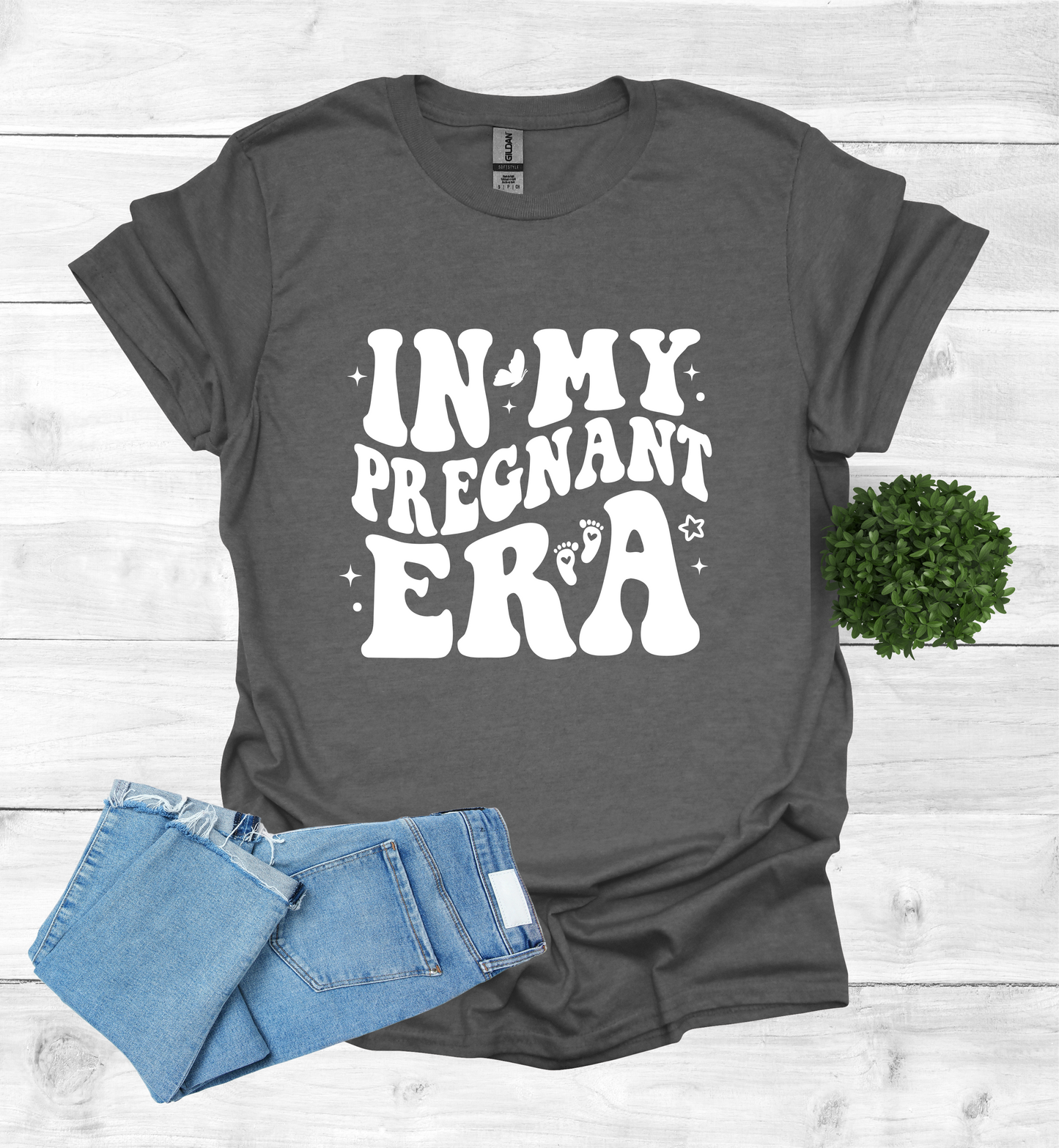 In my pregnant ERA t-shirt
