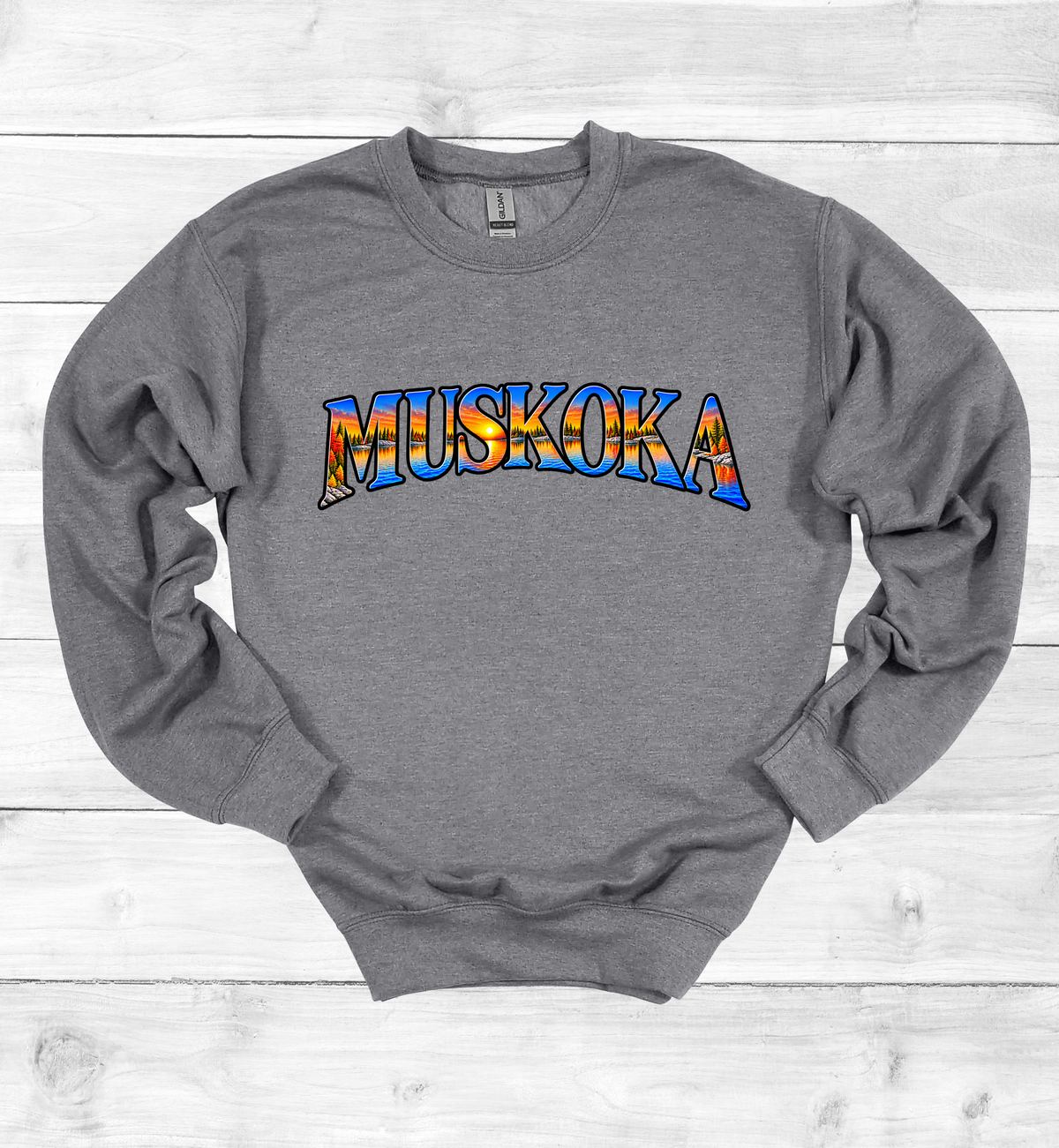 Colorful Muskoka  Fall Look, Sweatshirt