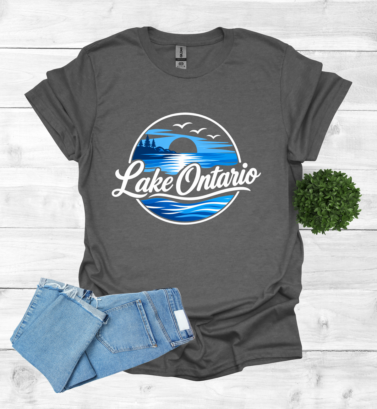 Lake Ontario Tee lake scene