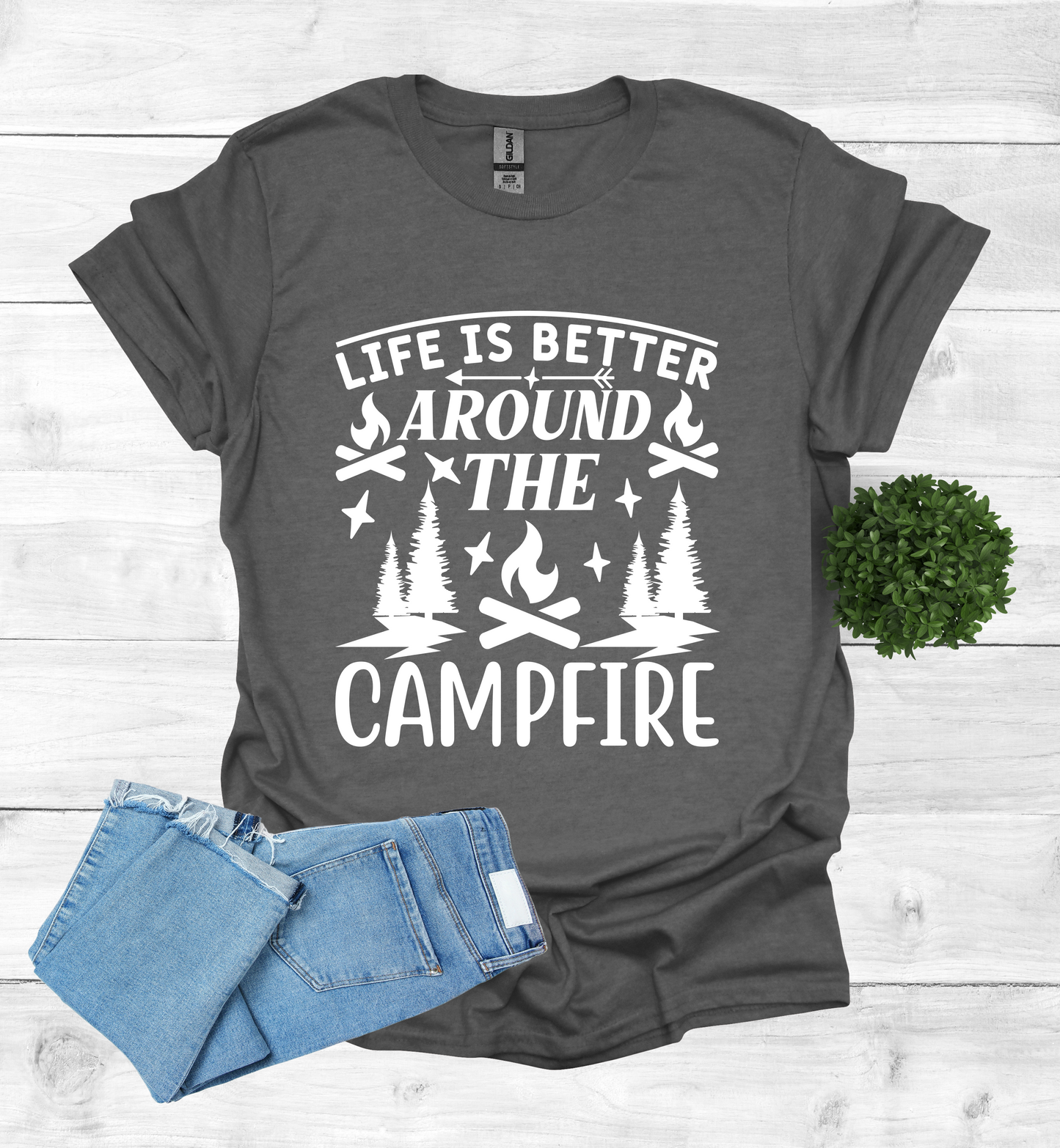 Life is better around the campfire