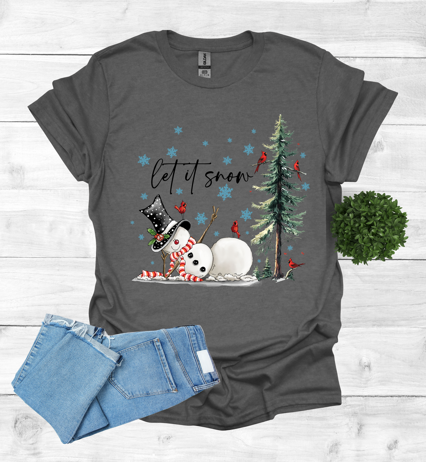 Let It Snow Christmas Shirt