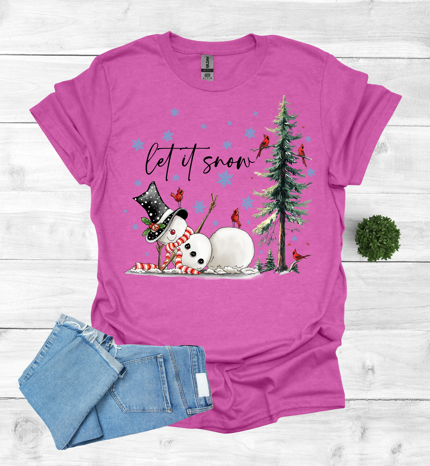 Let It Snow Christmas Shirt