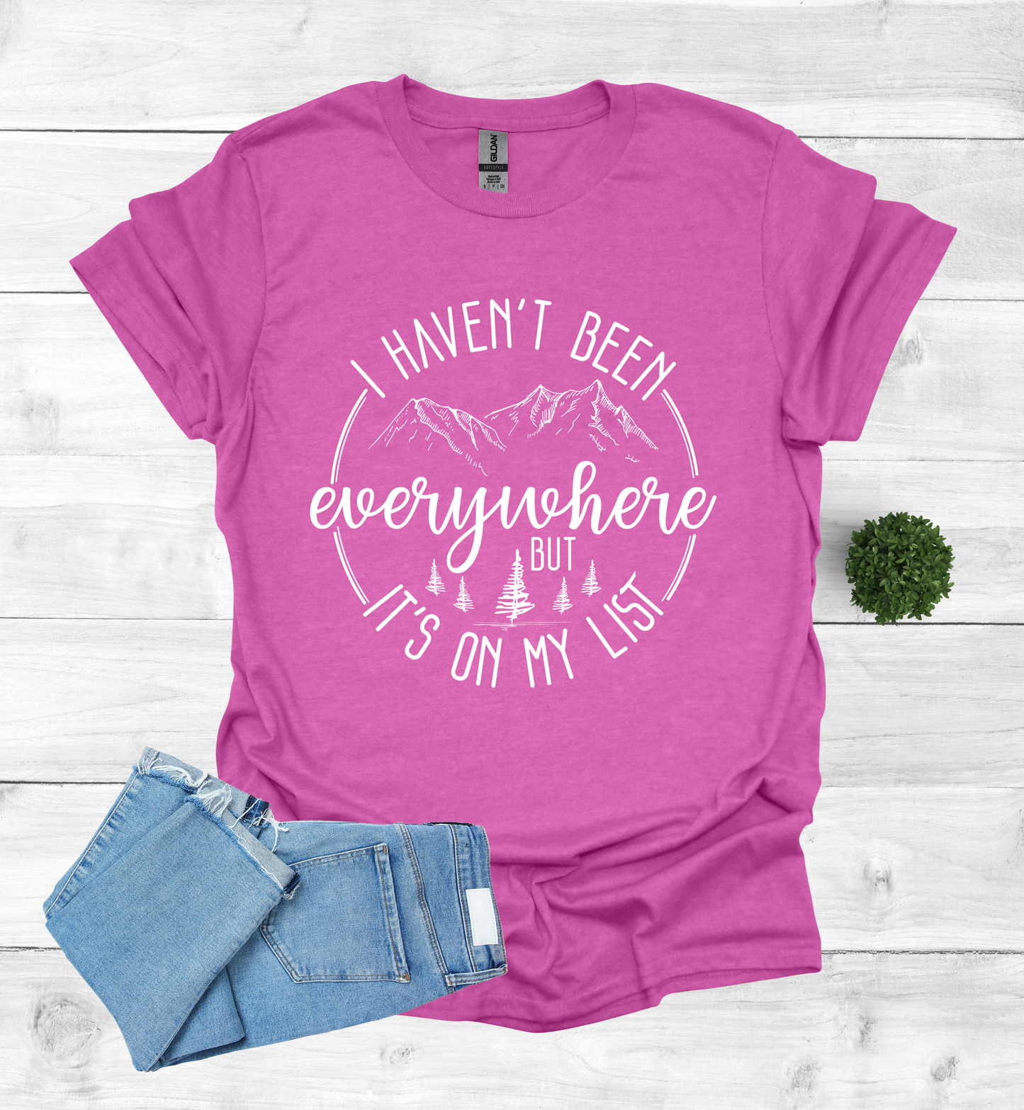 Haven't been Everywhere But It's on my list Shirt