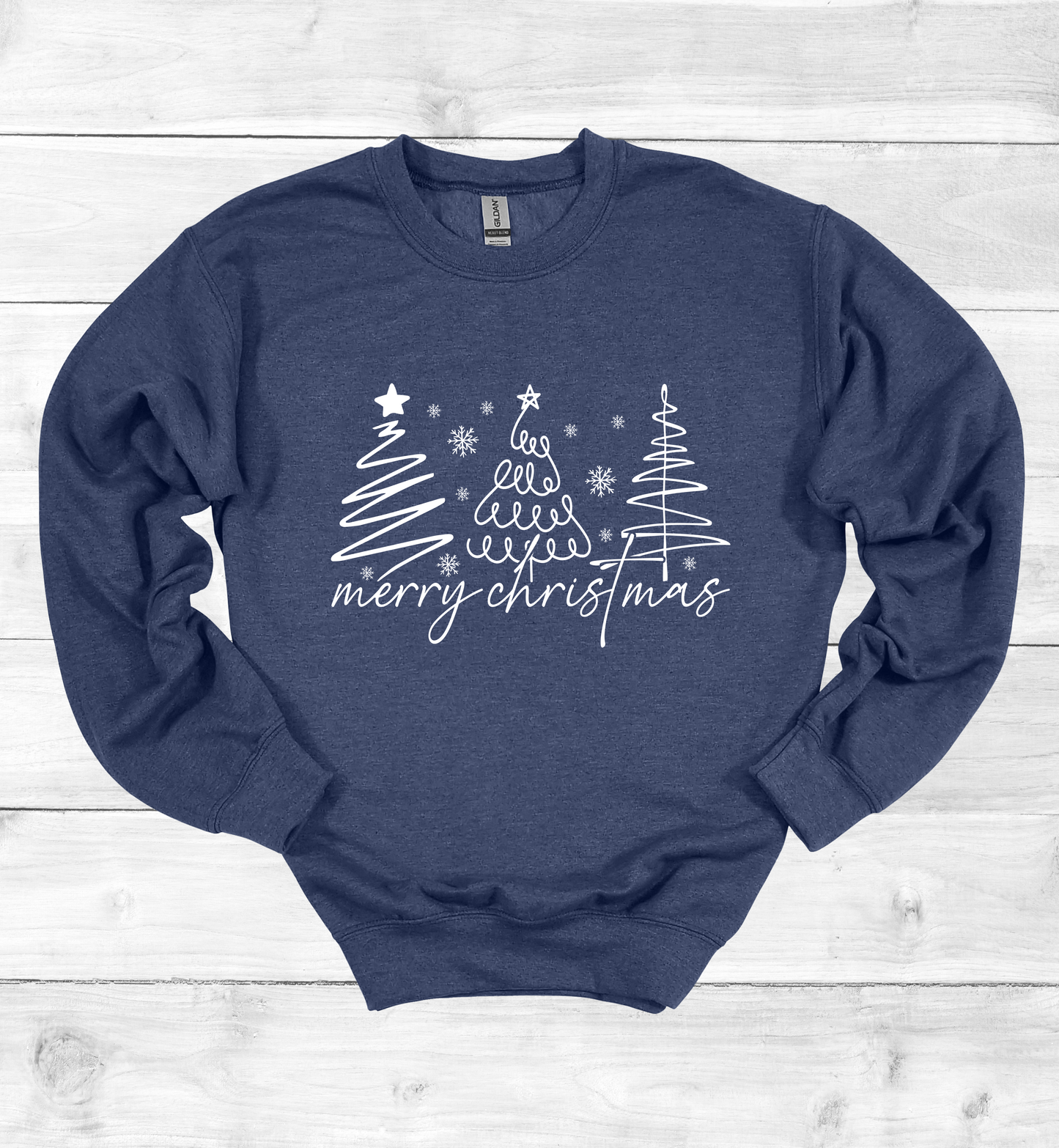 Christmas Trees Merry Christmas Sweatshirt