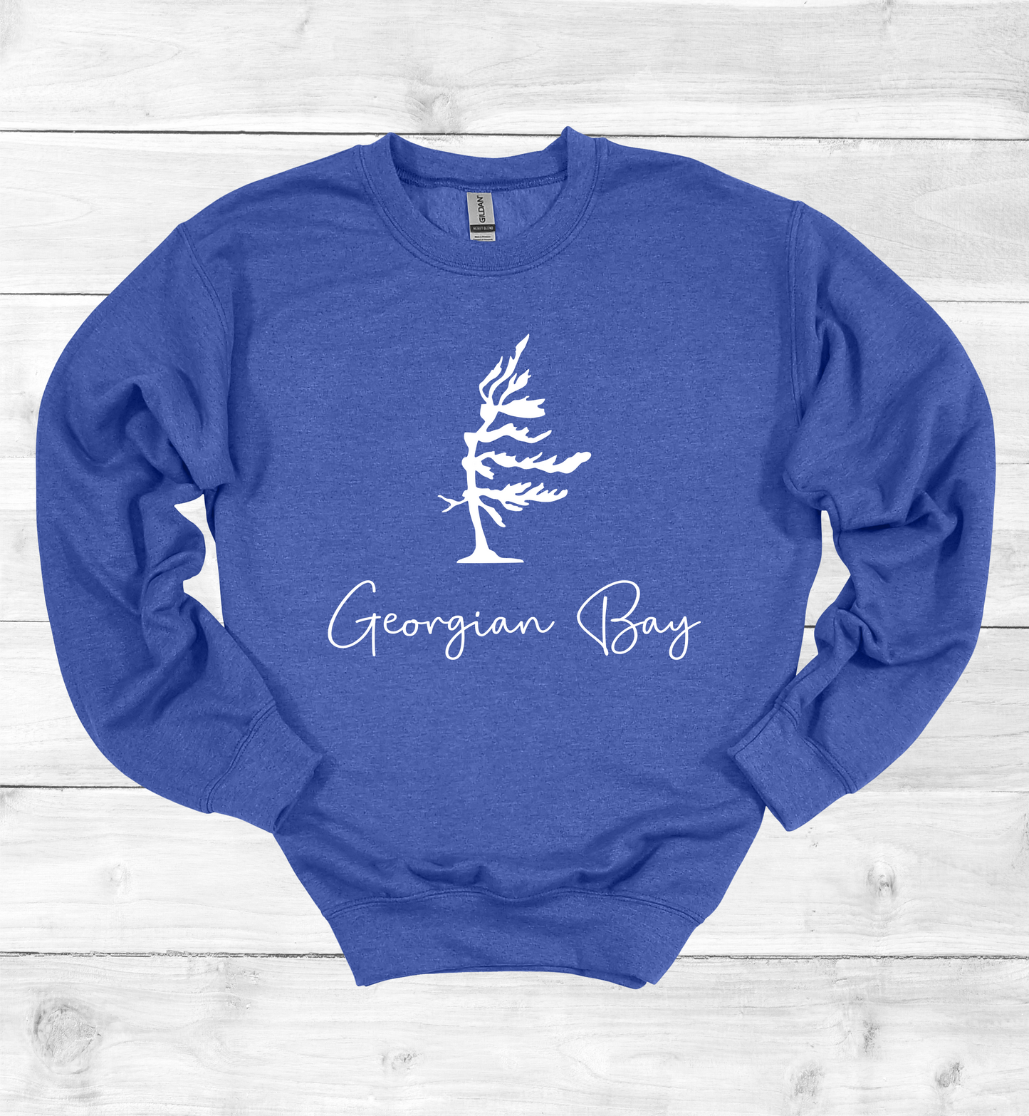 Georgian Bay Wind Swept Pine Tree Sweatshirt