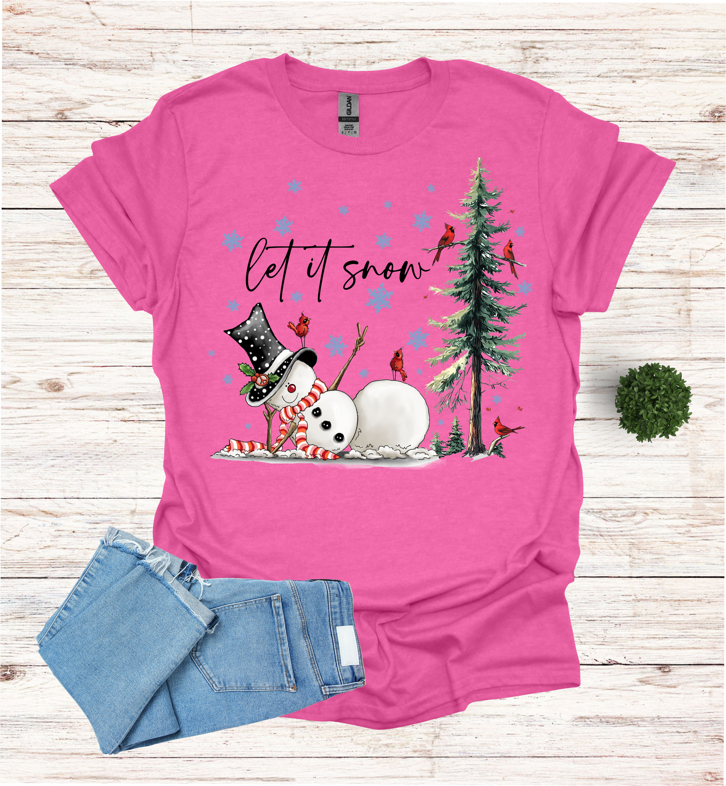 Let It Snow Christmas Shirt