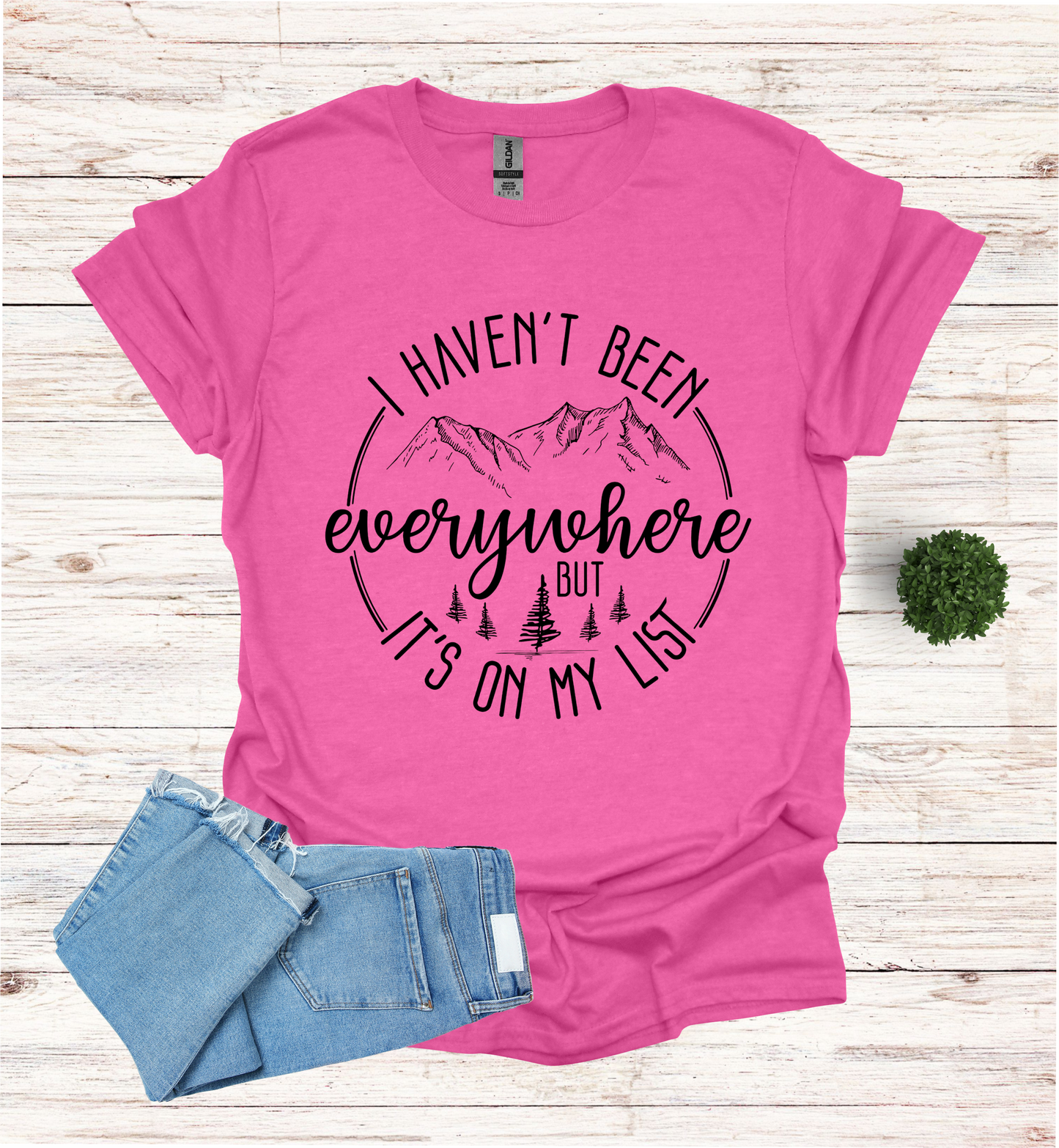 Haven't been Everywhere But It's on my list Shirt