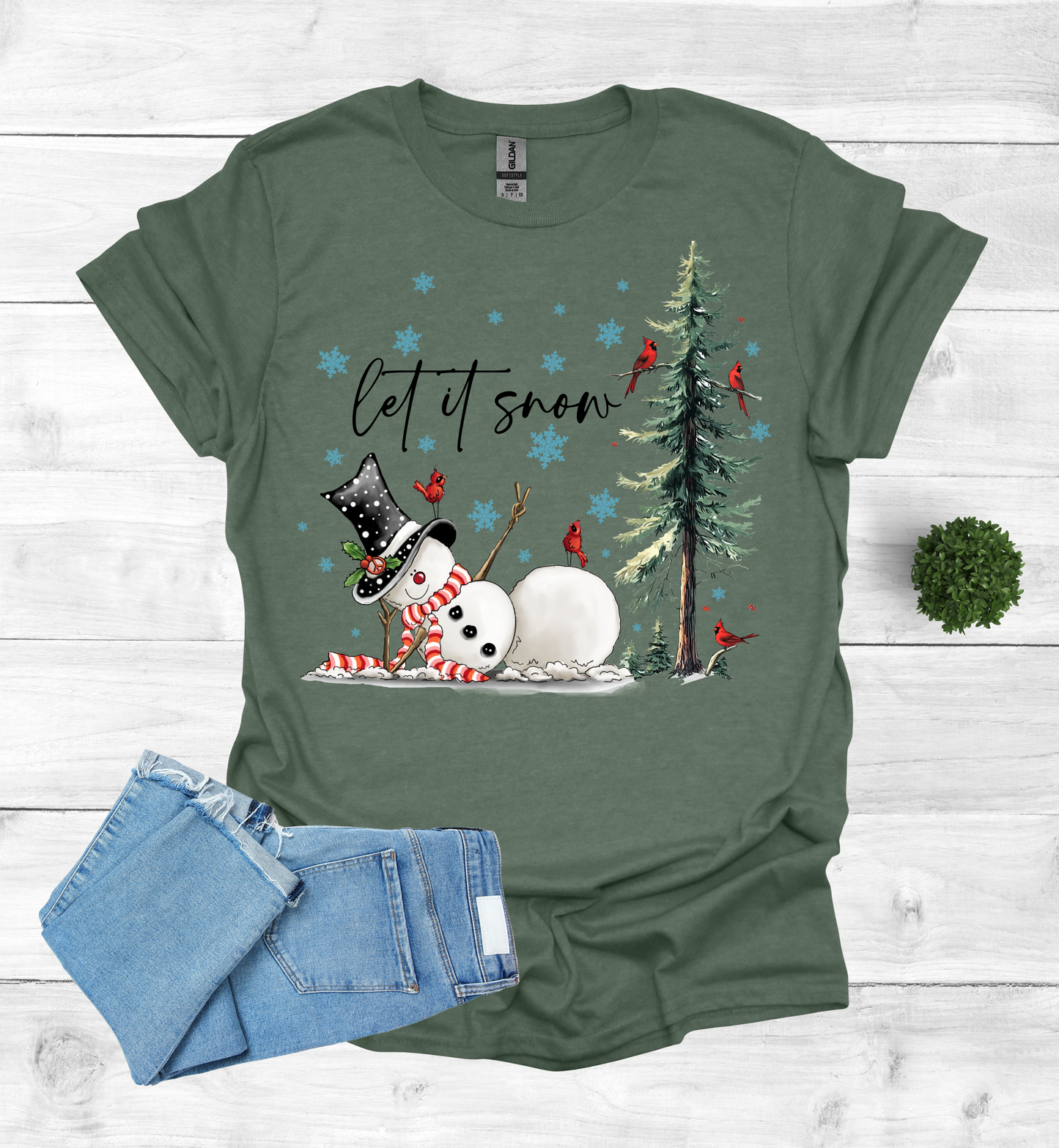 Let It Snow Christmas Shirt