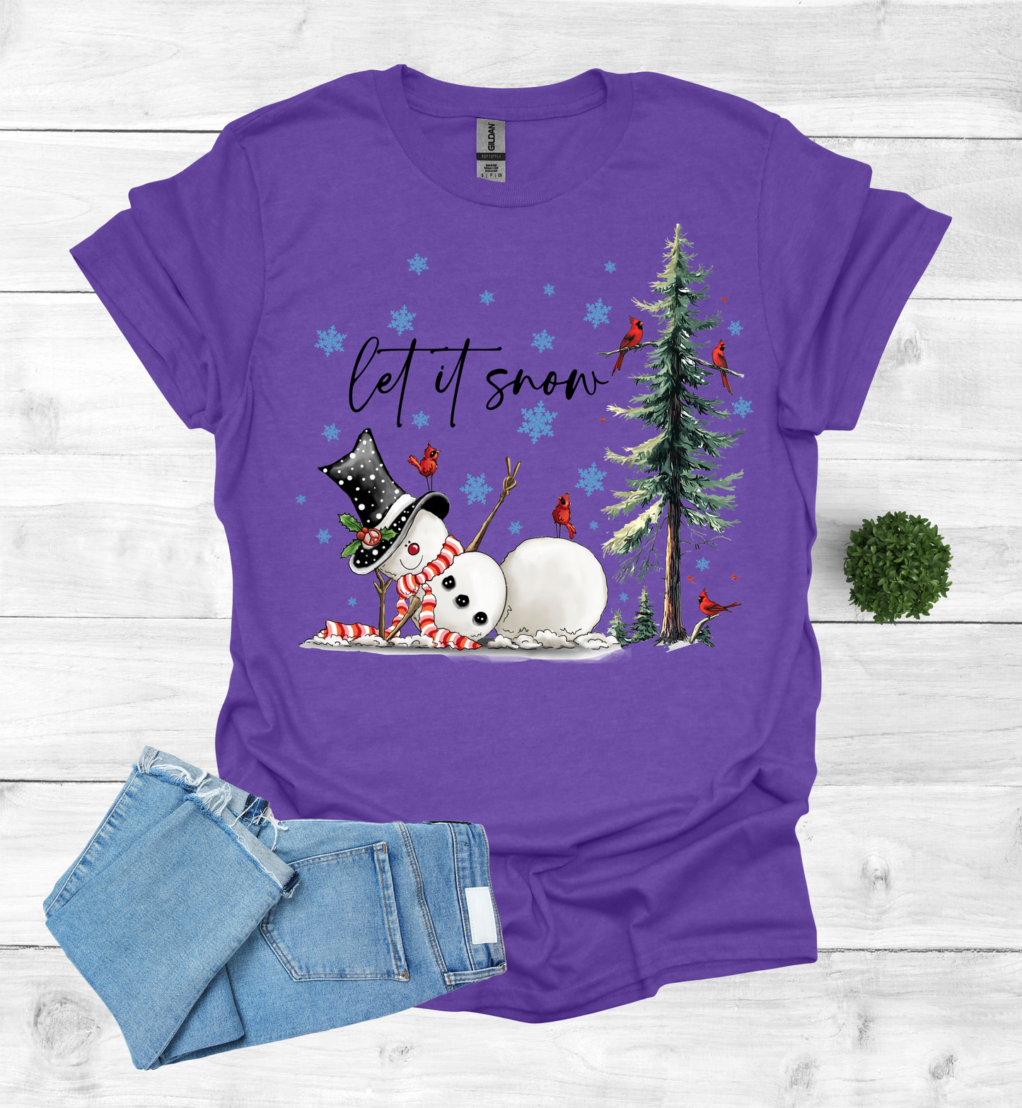 Let It Snow Christmas Shirt
