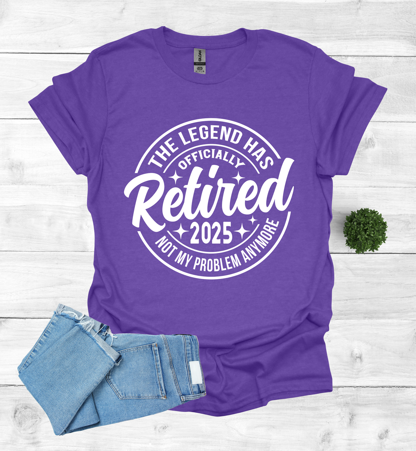 The Legend has Officially Retired not my problem anymore shirt