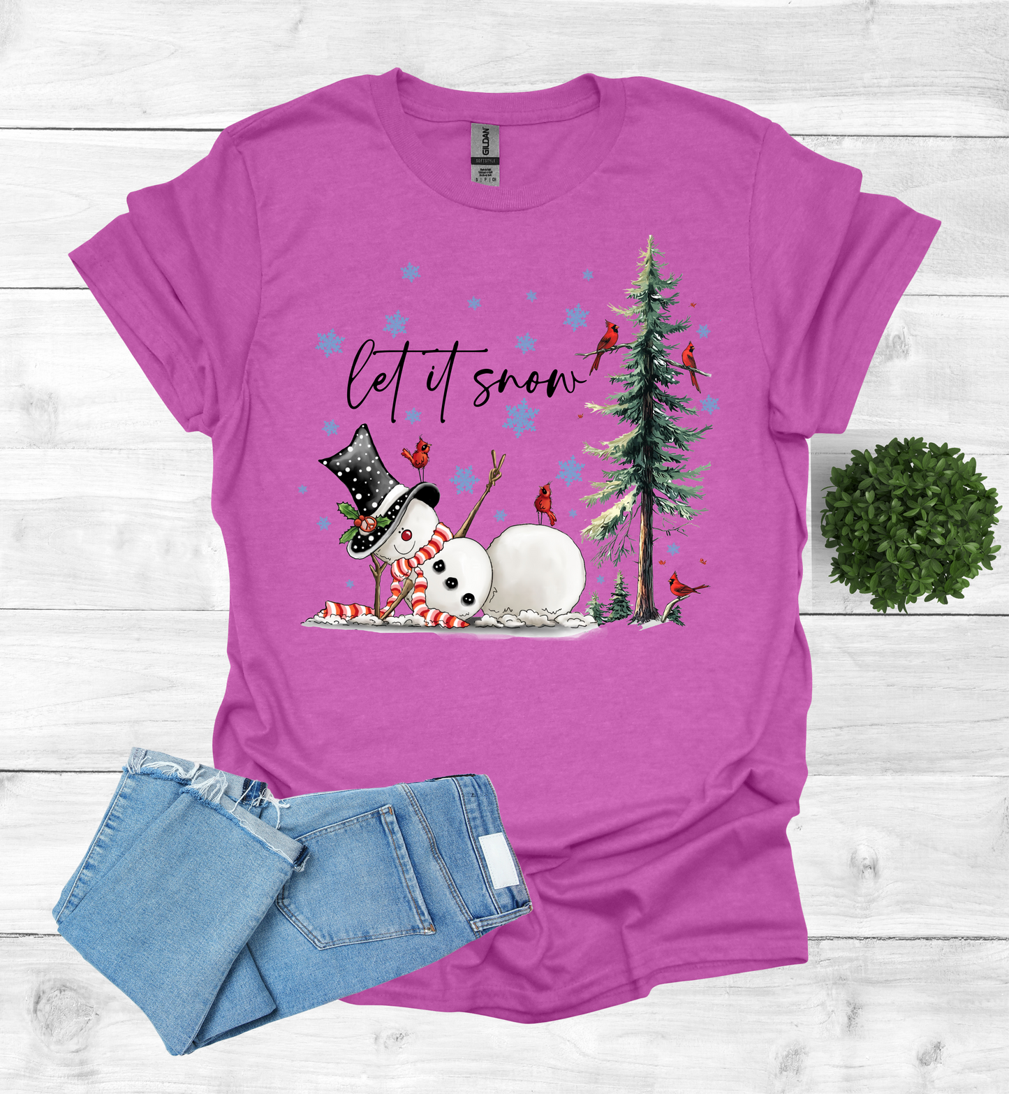 Let It Snow Christmas Shirt