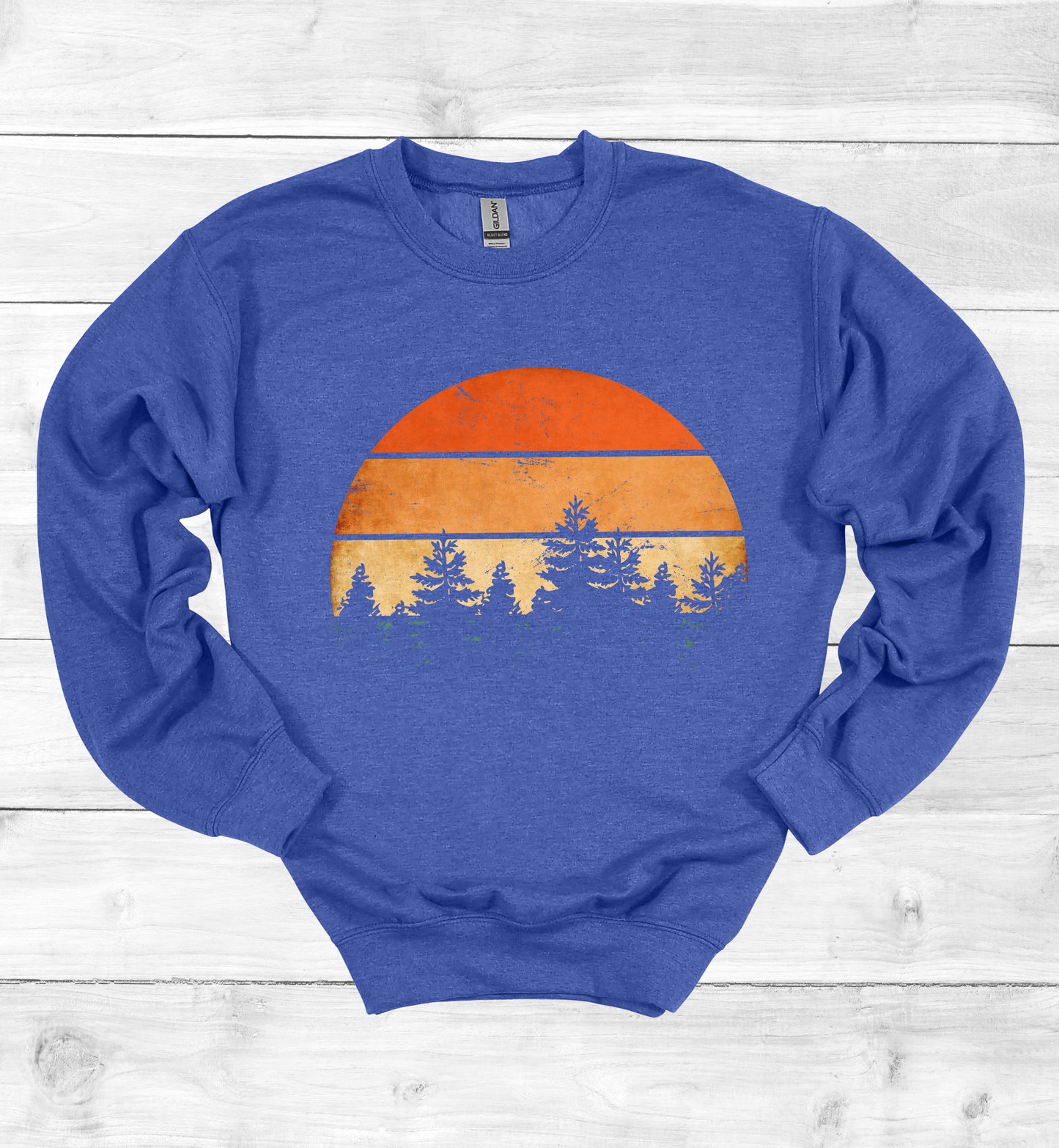 Vintage retro sunset sweatshirt