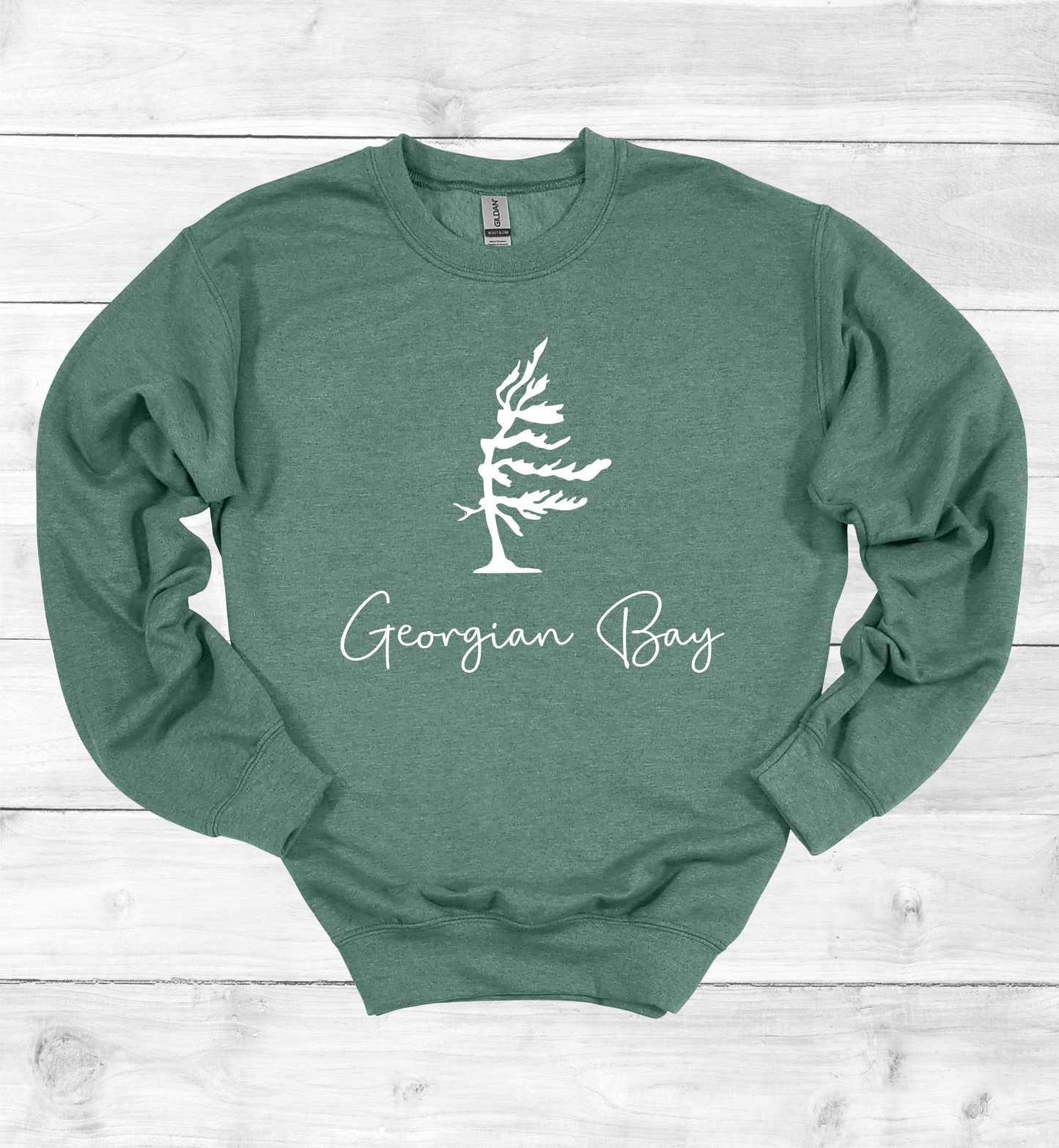 Georgian Bay Wind Swept Pine Tree Sweatshirt