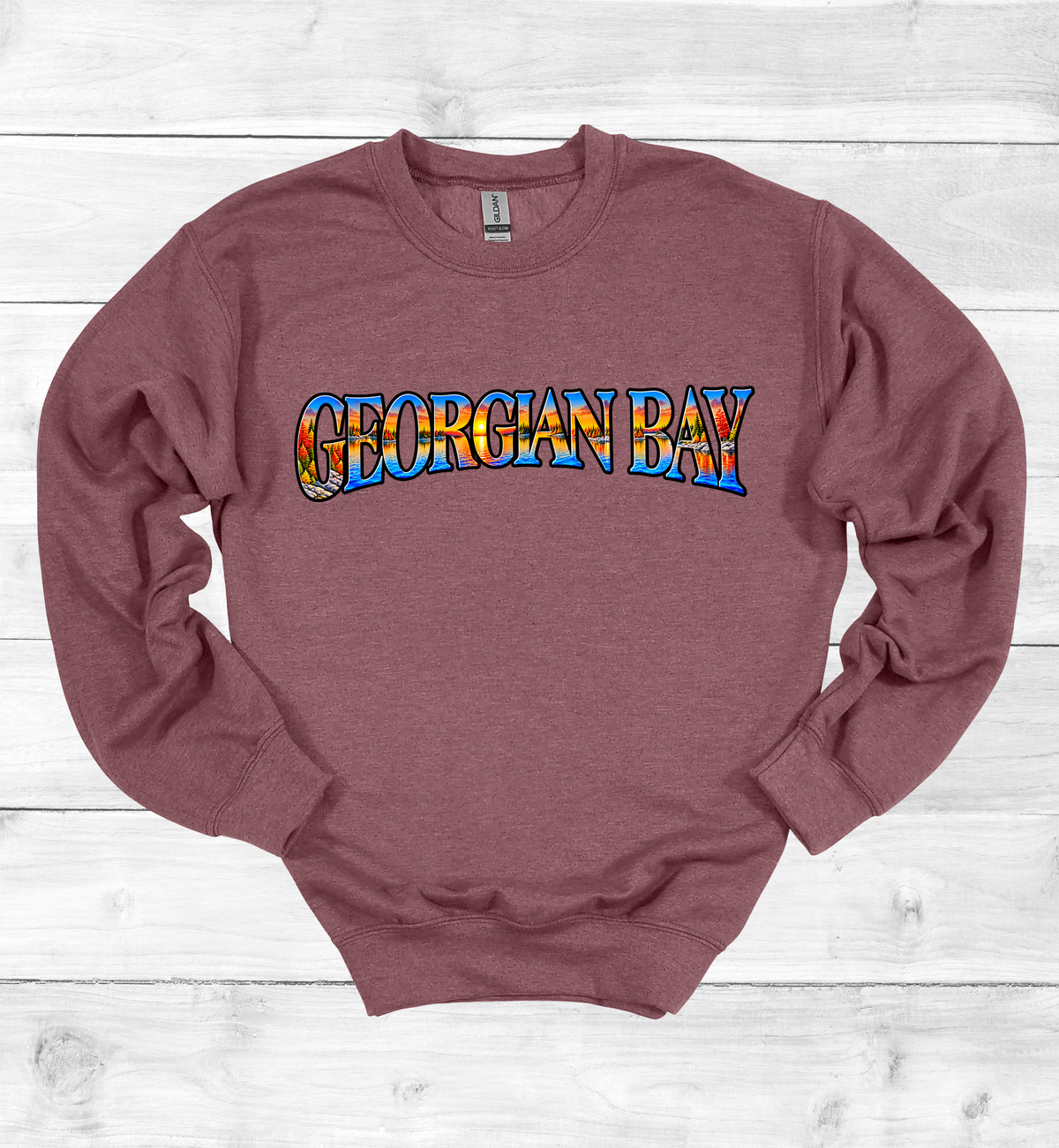 Colorful Georgian Bay Fall Look, Sweatshirt