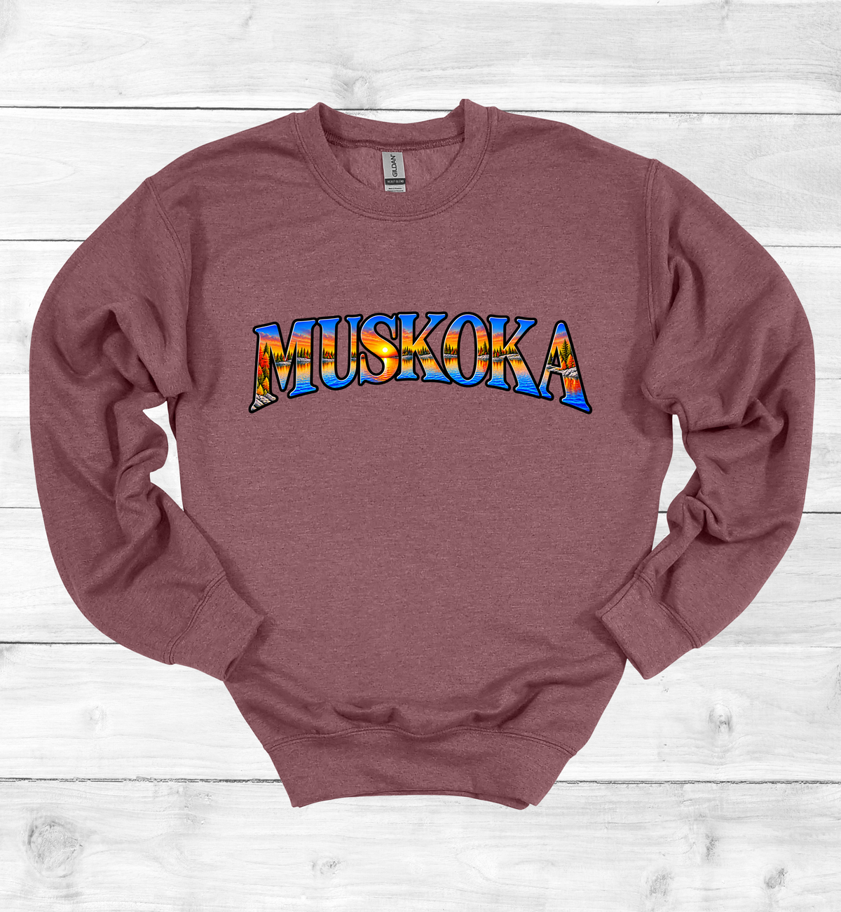 Colorful Muskoka  Fall Look, Sweatshirt