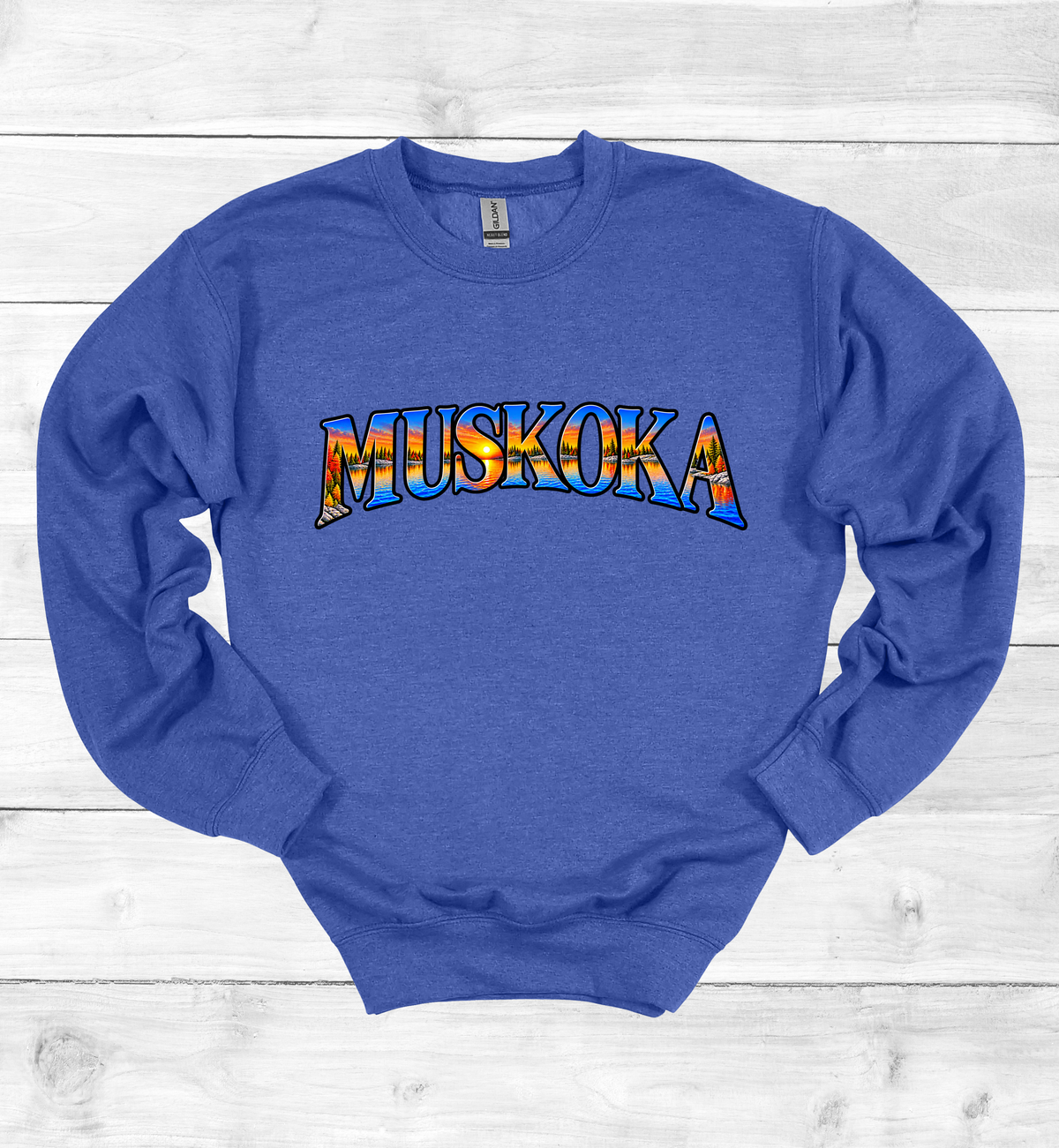 Colorful Muskoka  Fall Look, Sweatshirt