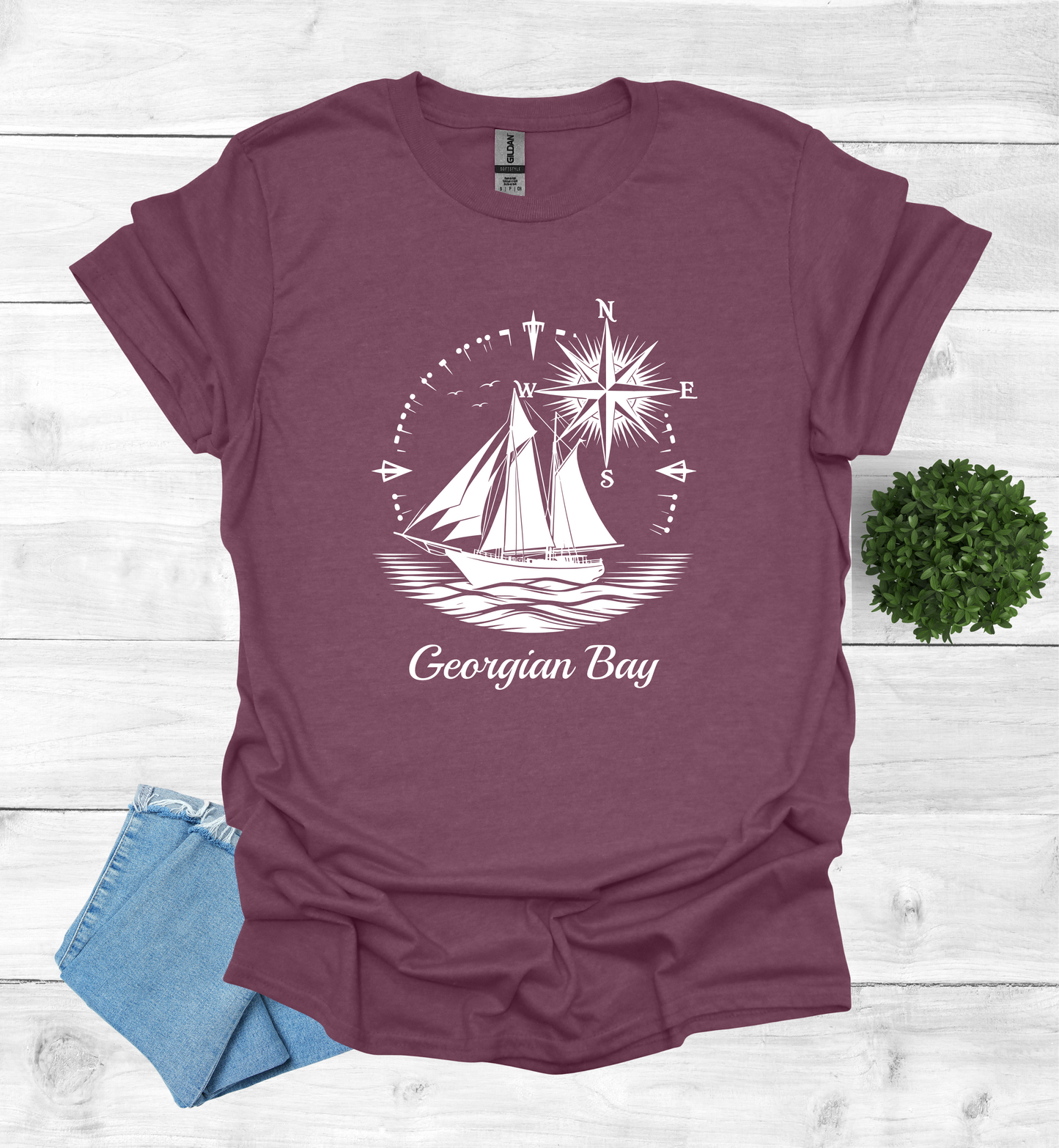 Sail Boat on Georgian Bay