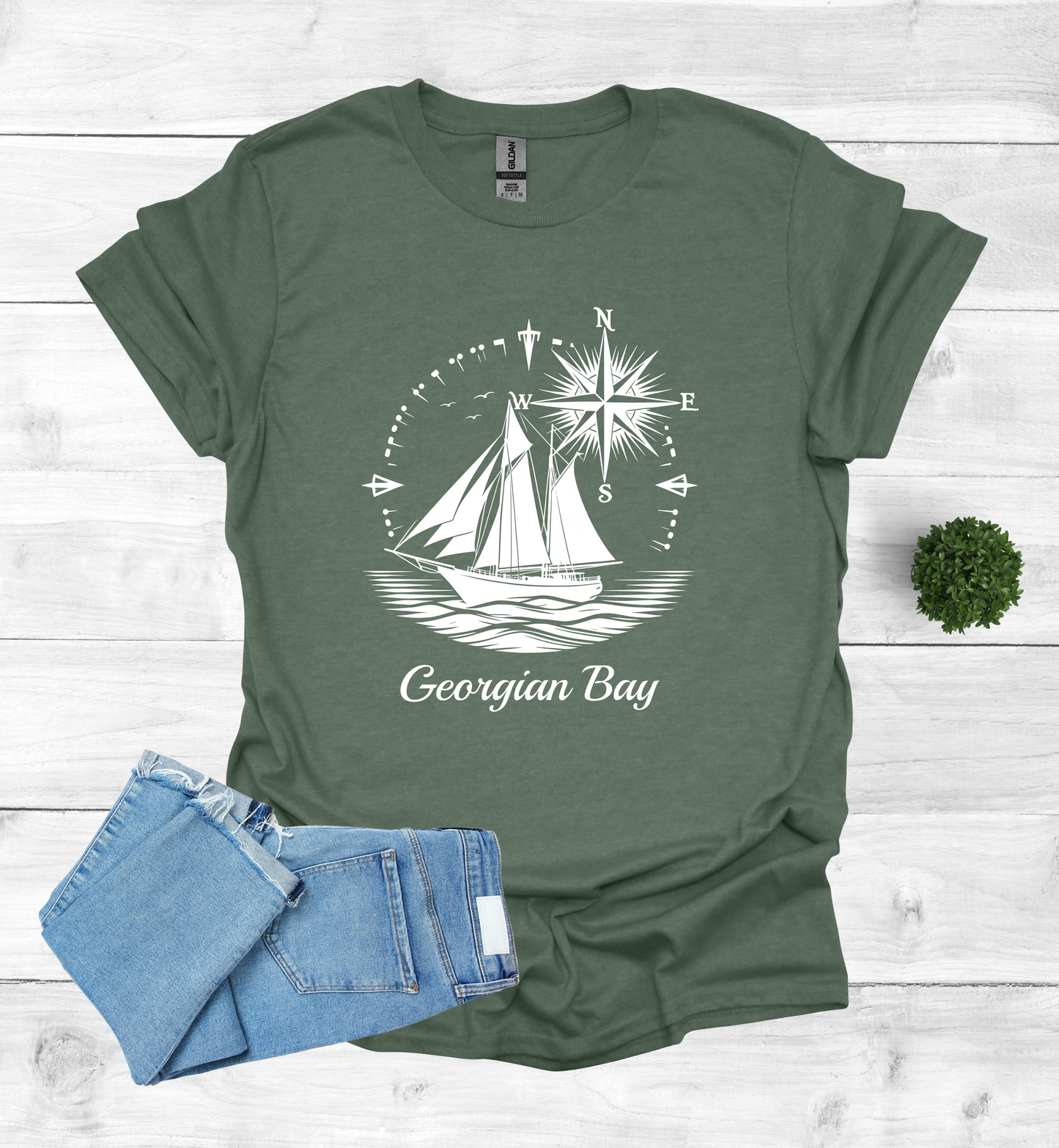 Sail Boat on Georgian Bay