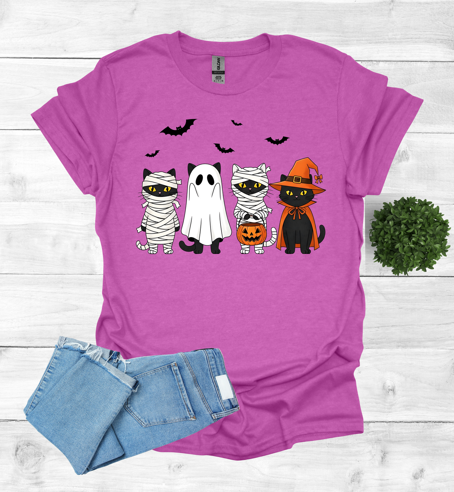 Cats Dressed up for Halloween Shirt