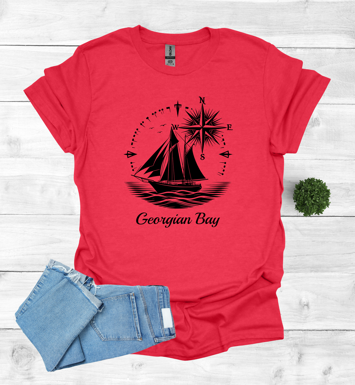 Sail Boat on Georgian Bay