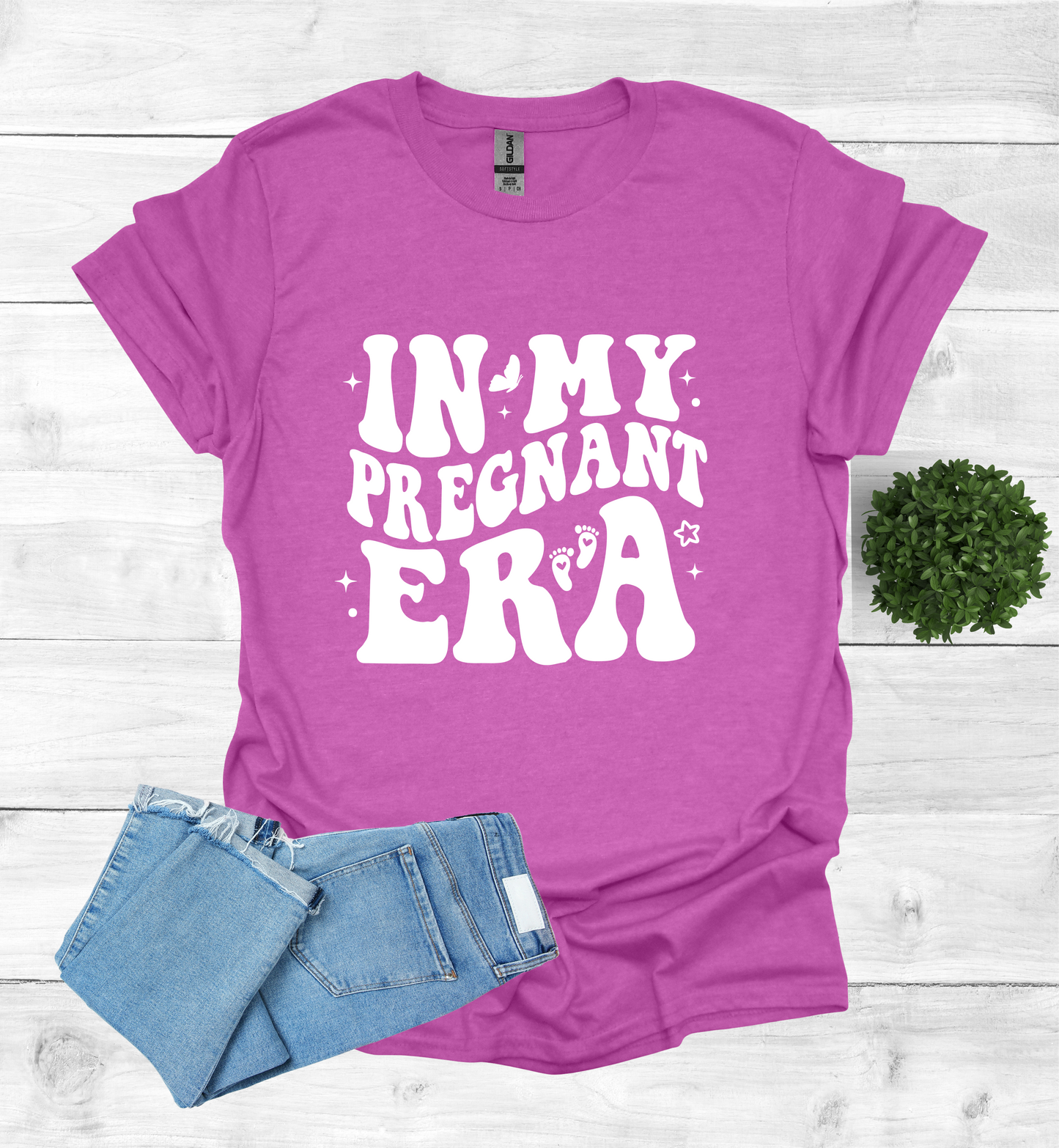 In my pregnant ERA t-shirt