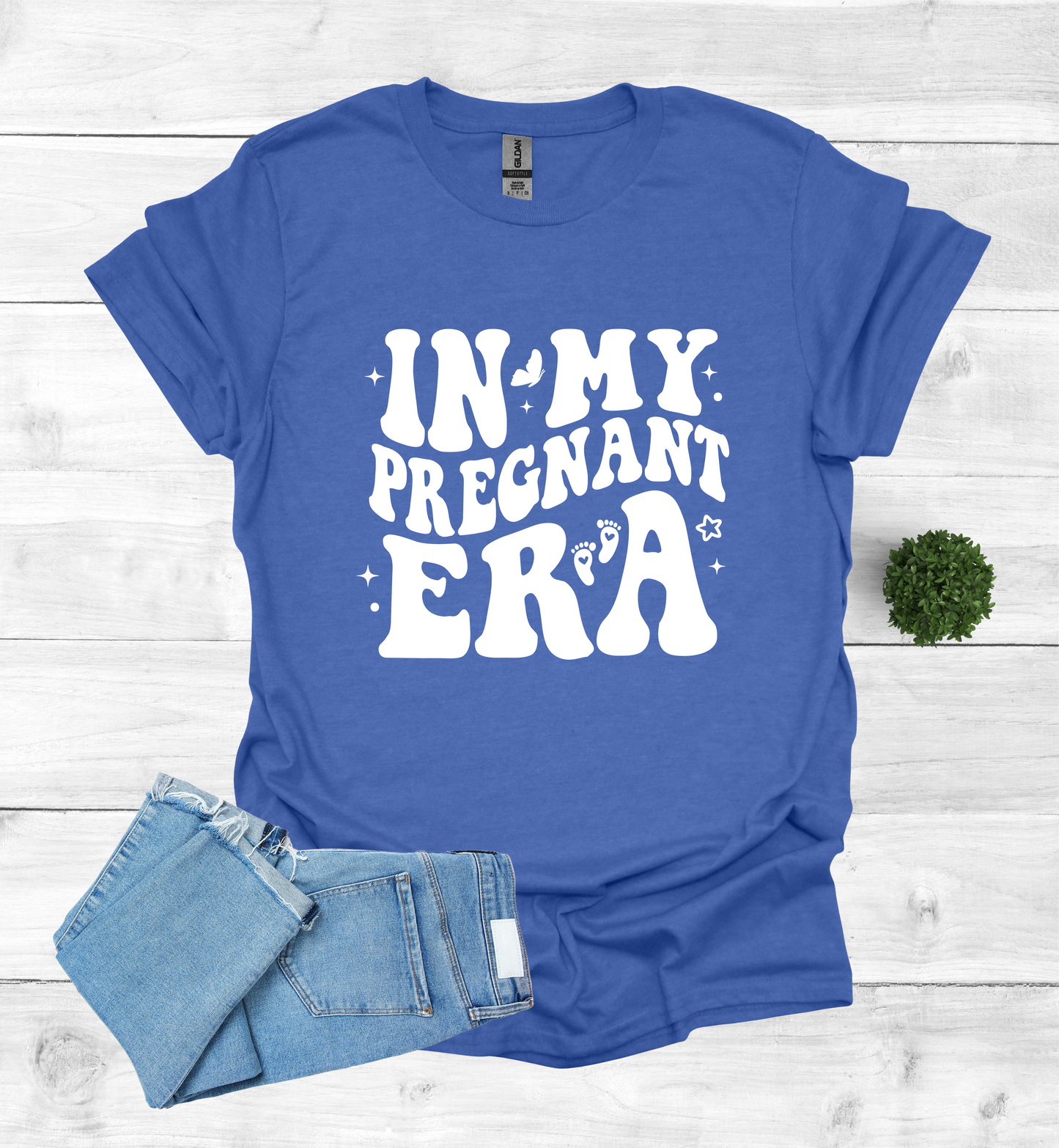 In my pregnant ERA t-shirt