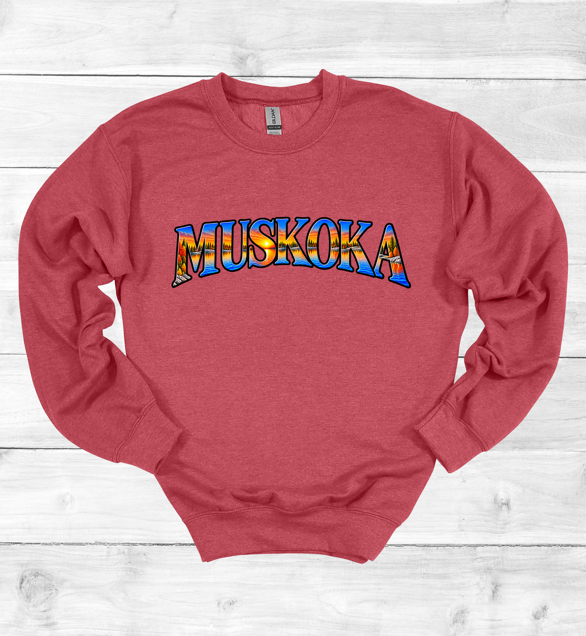 Colorful Muskoka  Fall Look, Sweatshirt