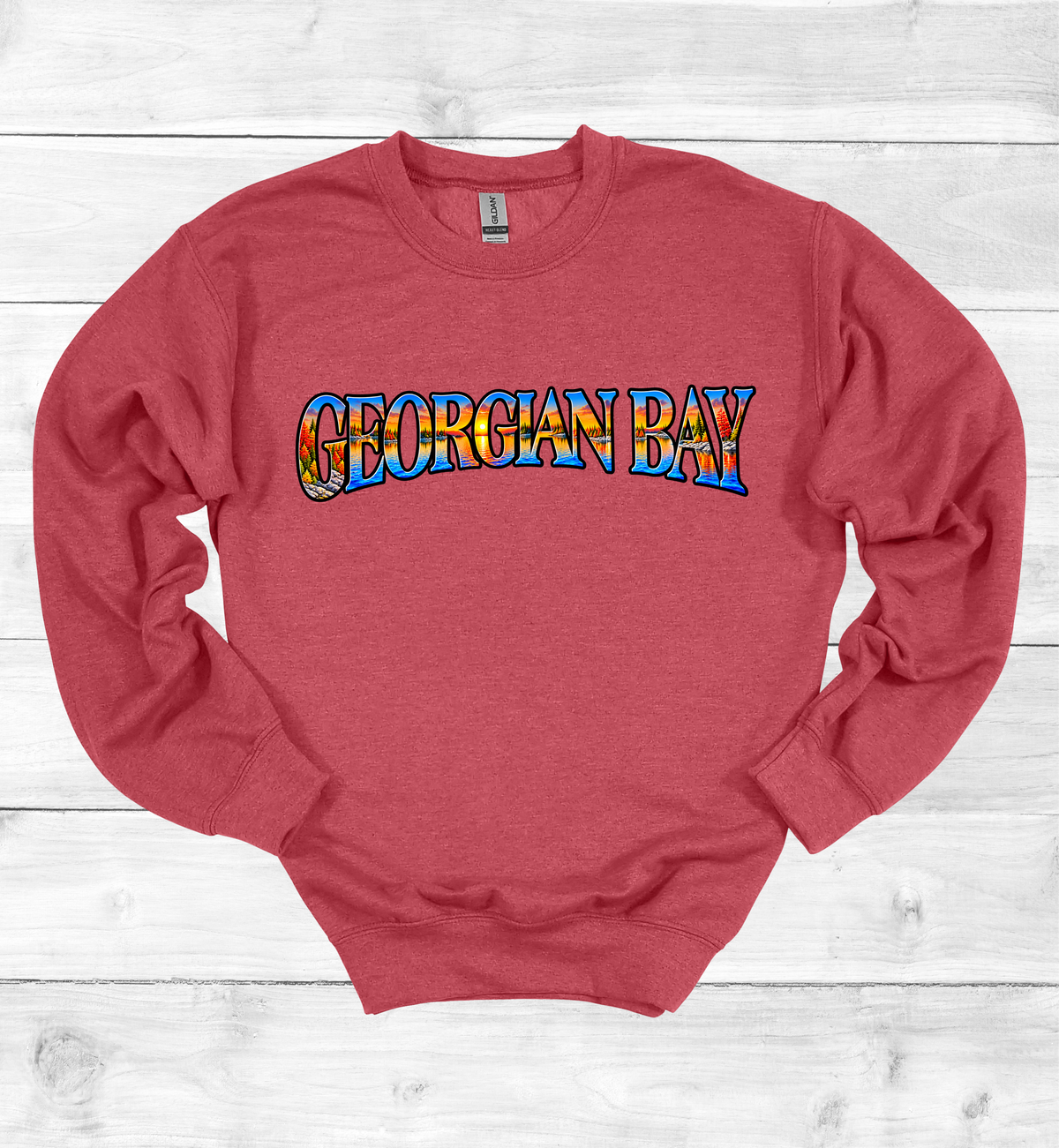 Colorful Georgian Bay Fall Look, Sweatshirt