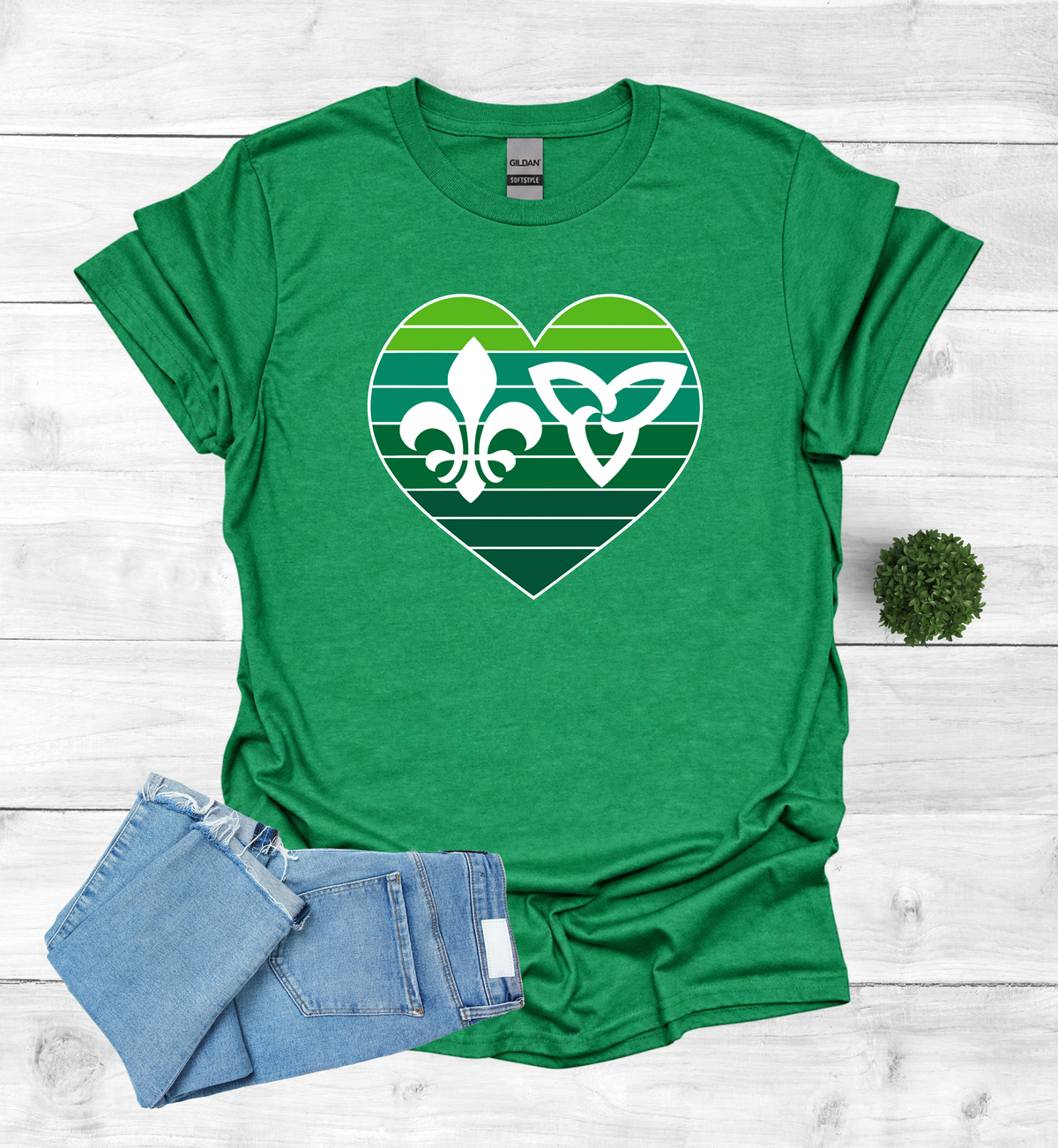 Franco Ontarien Heart T-Shirt