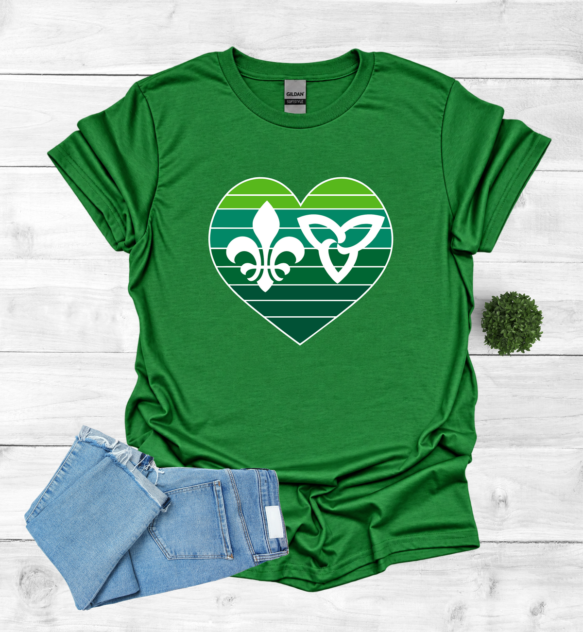 Franco Ontarien Heart T-Shirt