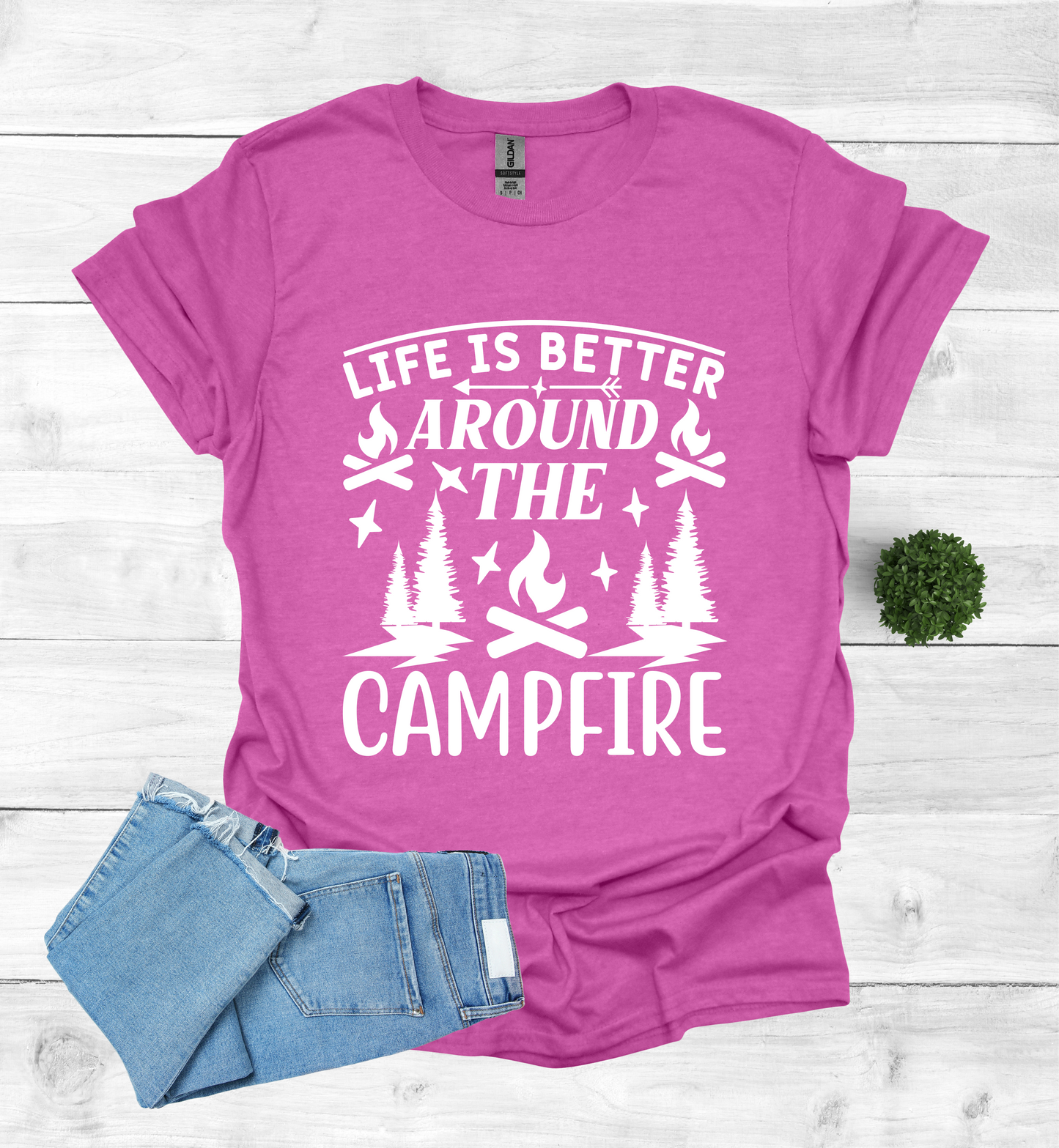 Life is better around the campfire