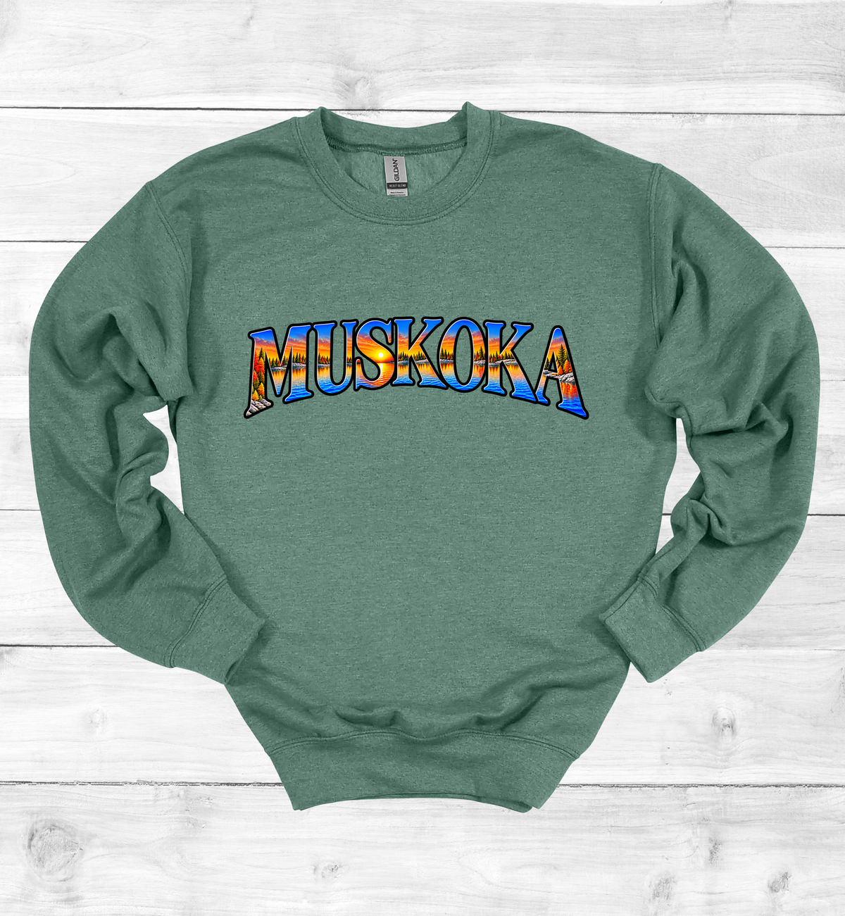 Colorful Muskoka  Fall Look, Sweatshirt