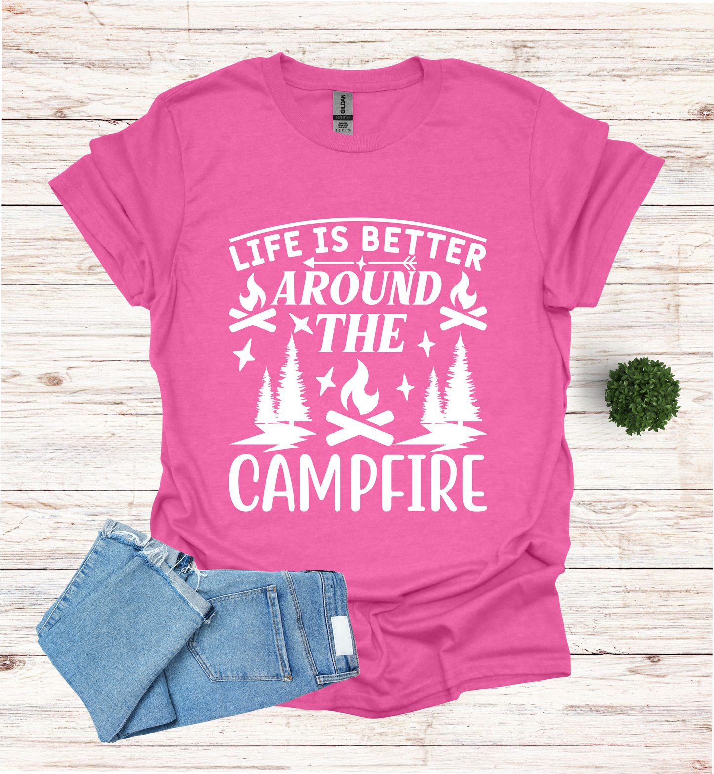 Life is better around the campfire