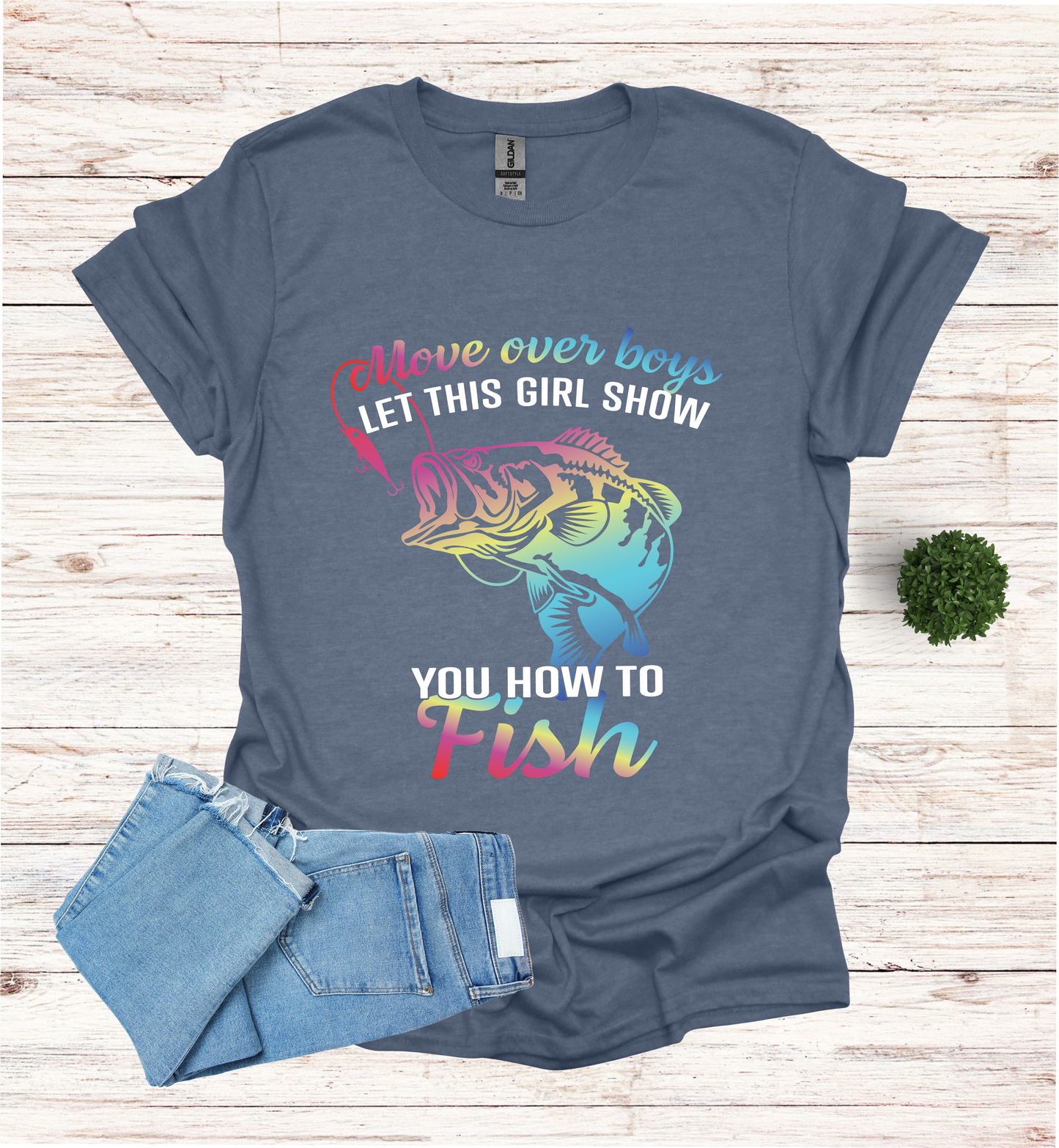 Move over boys LET THIS GIRL SHOW you how to fish