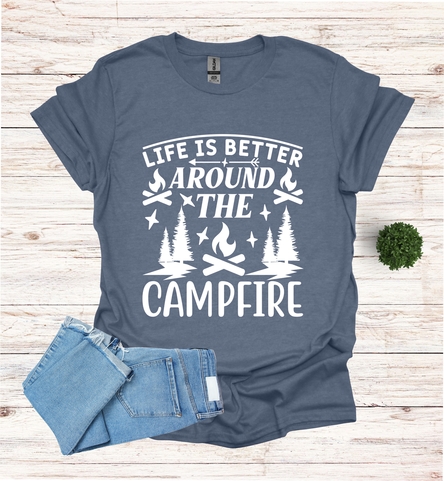 Life is better around the campfire