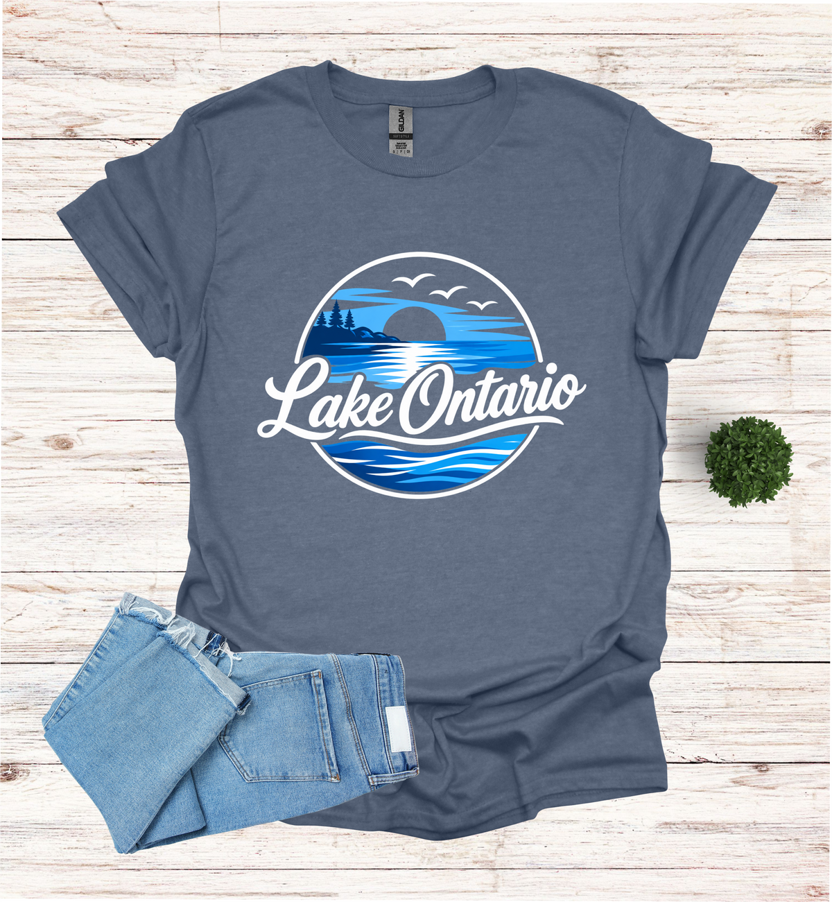 Lake Ontario Tee lake scene