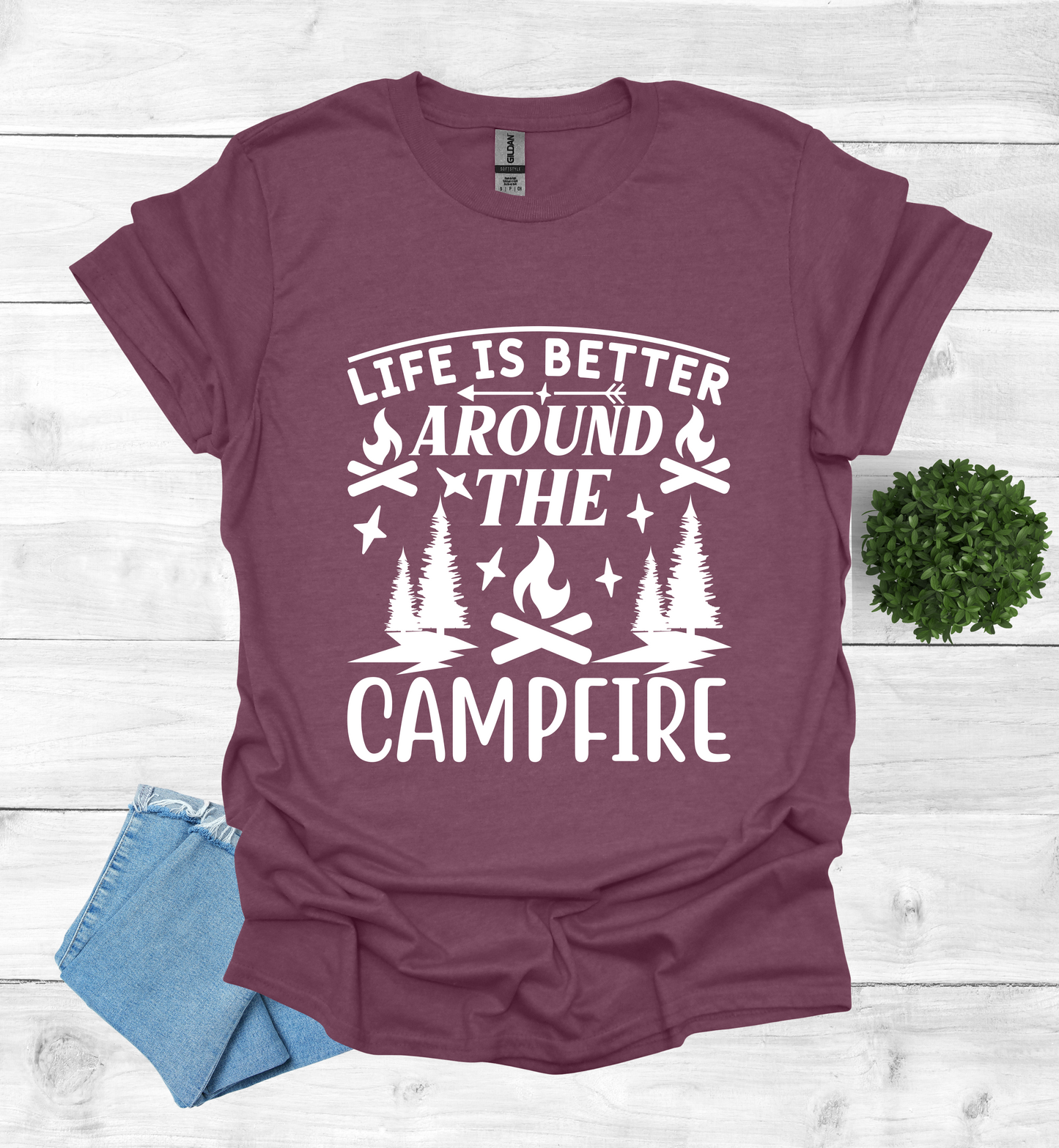 Life is better around the campfire