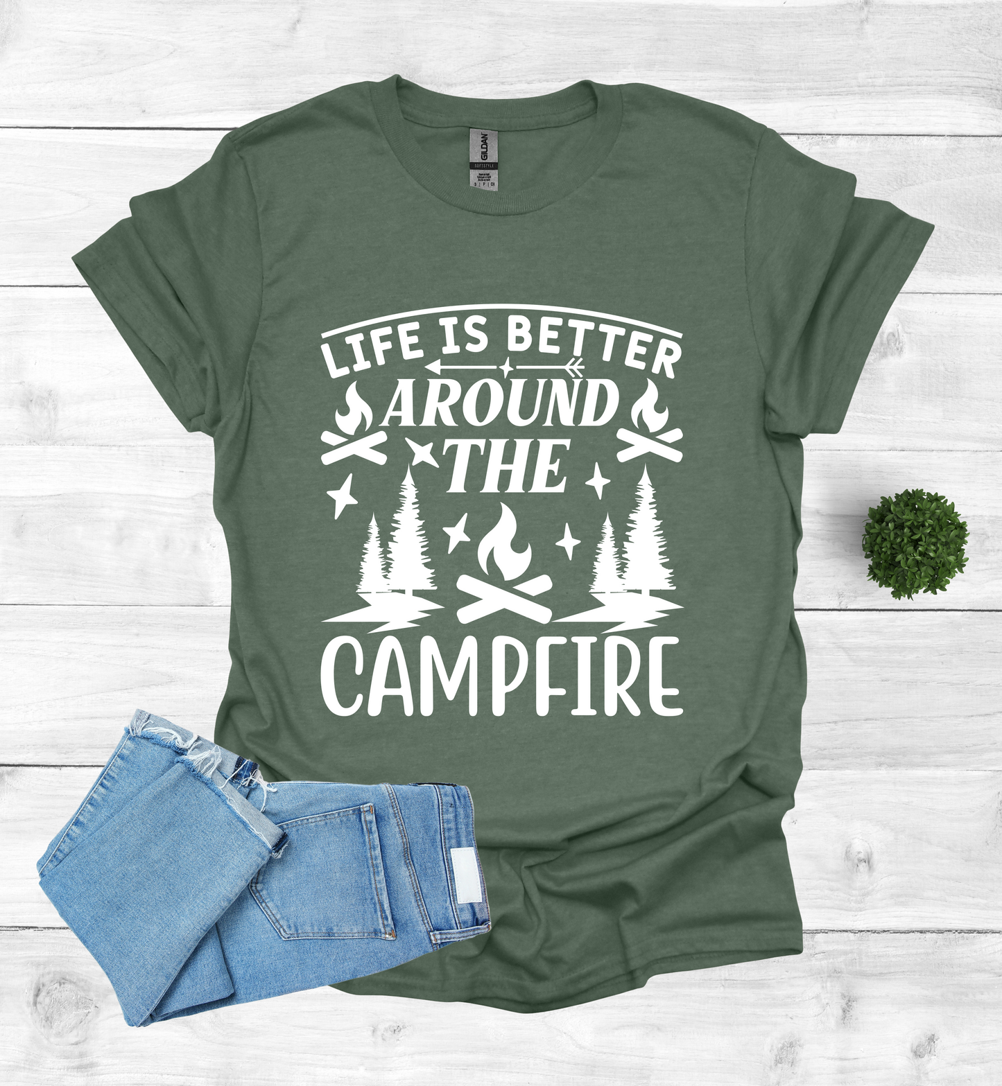Life is better around the campfire