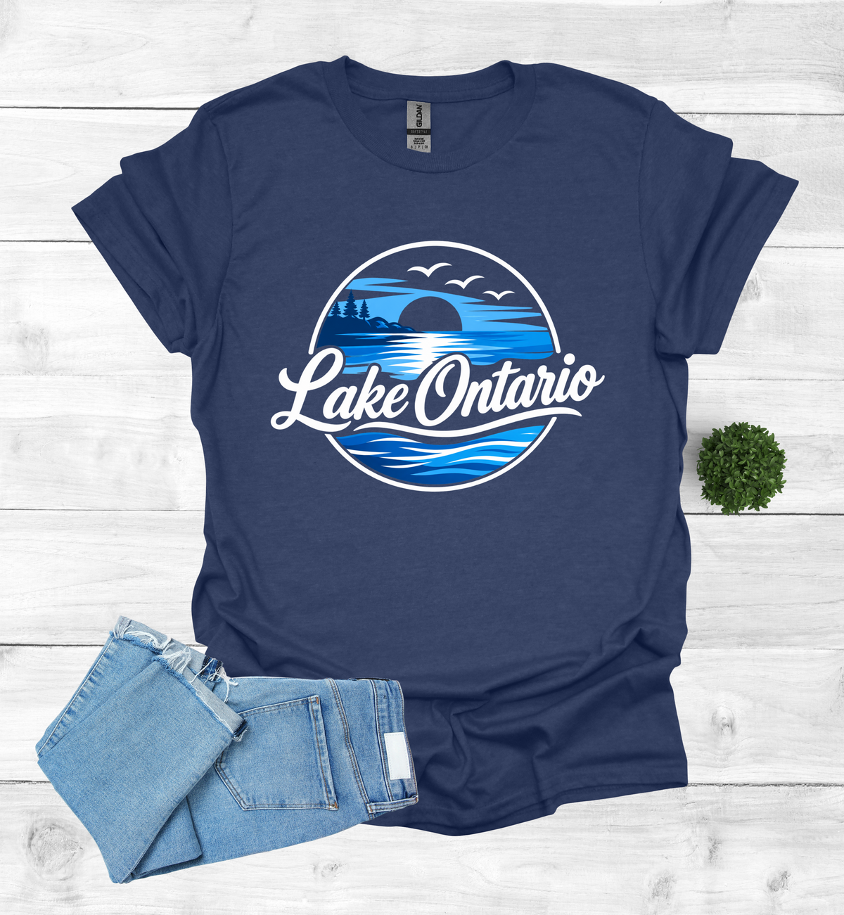 Lake Ontario Tee lake scene