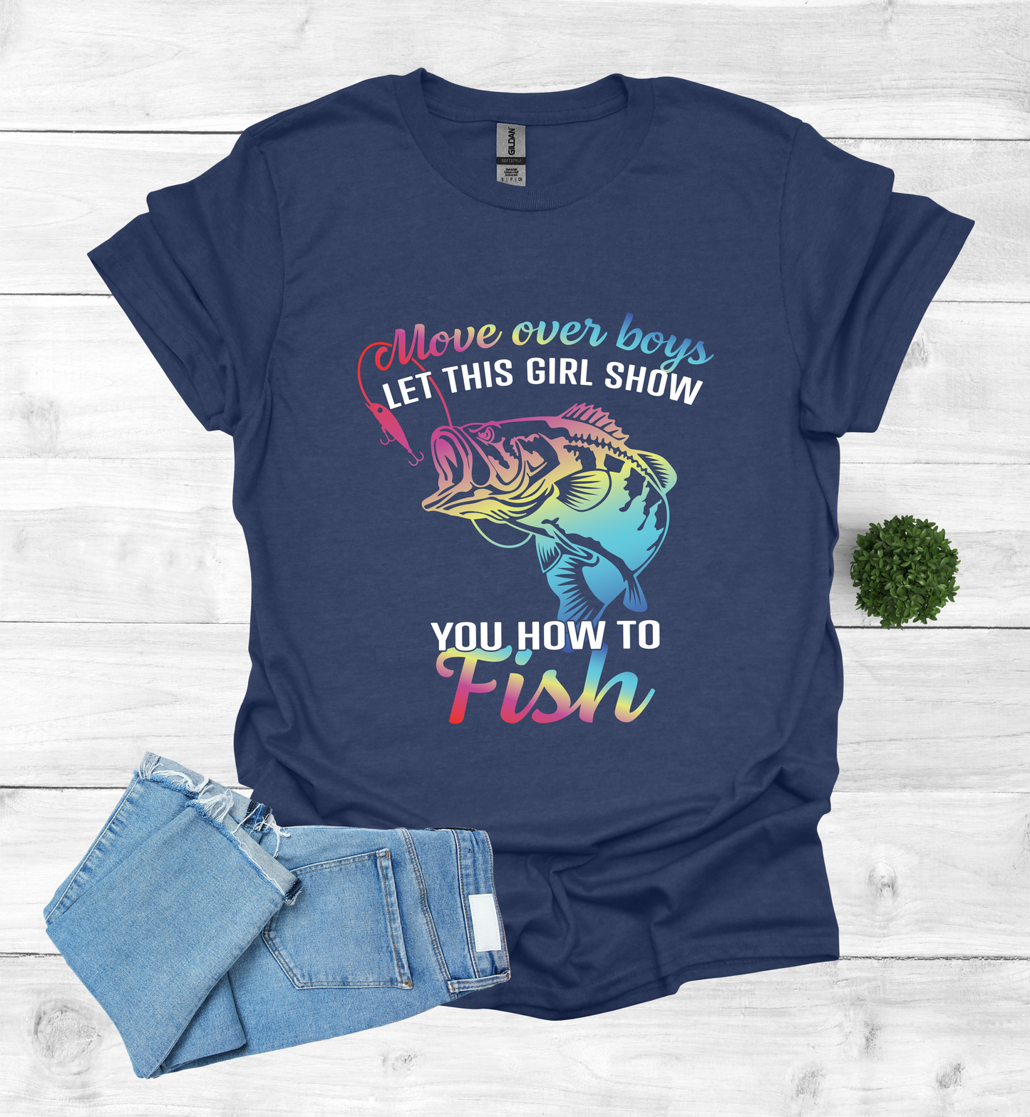Move over boys LET THIS GIRL SHOW you how to fish