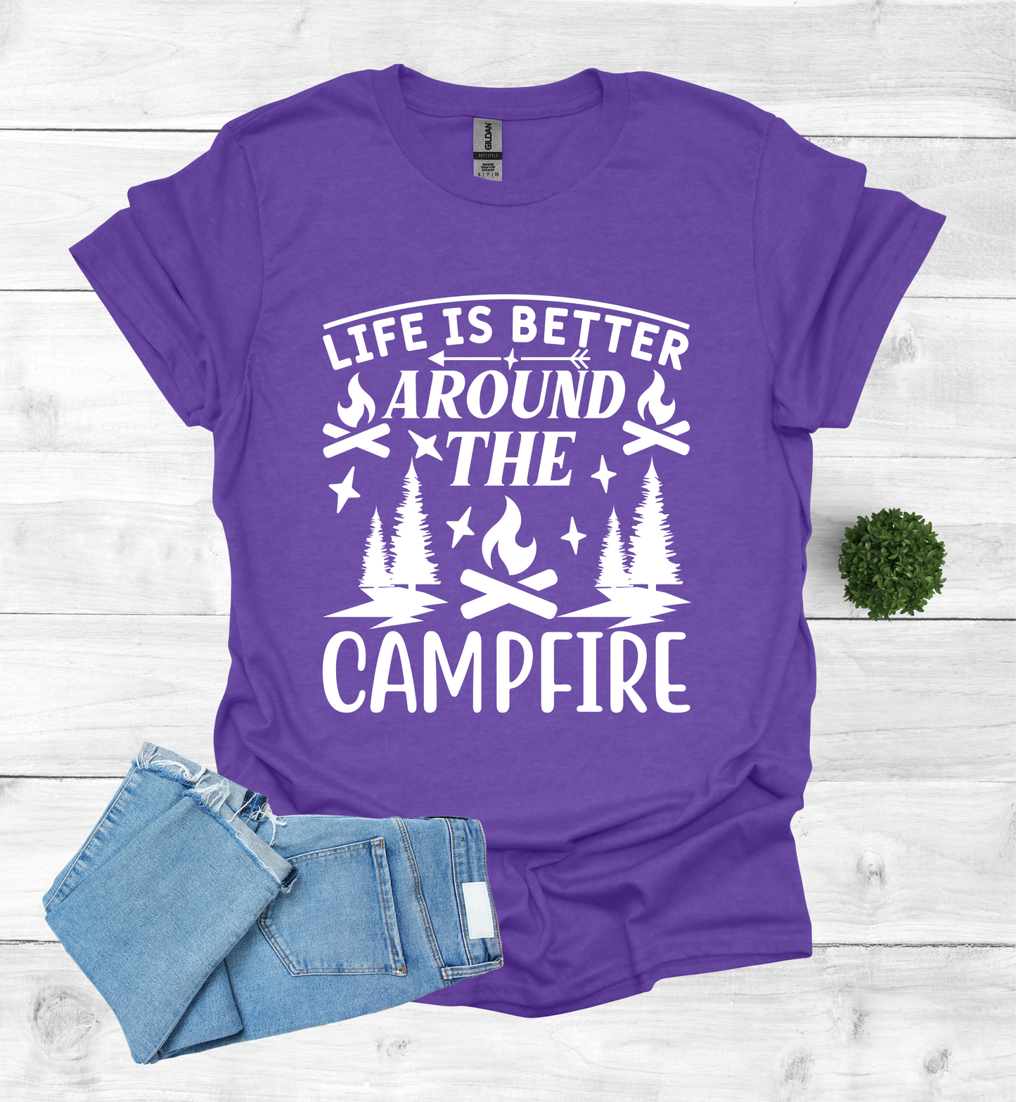 Life is better around the campfire