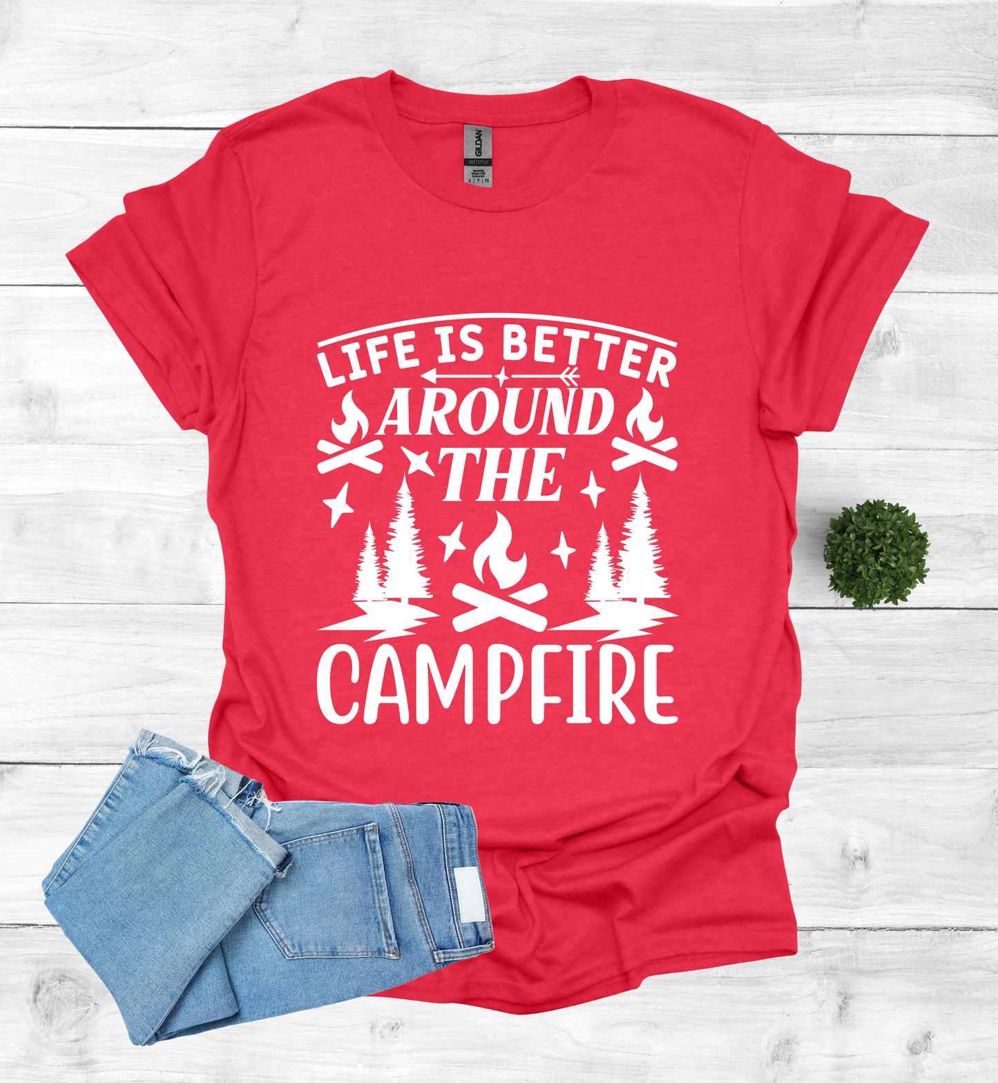 Life is better around the campfire