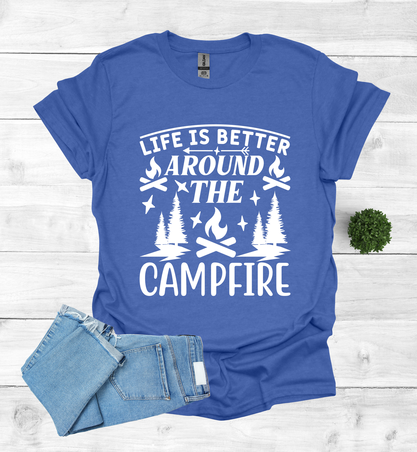 Life is better around the campfire